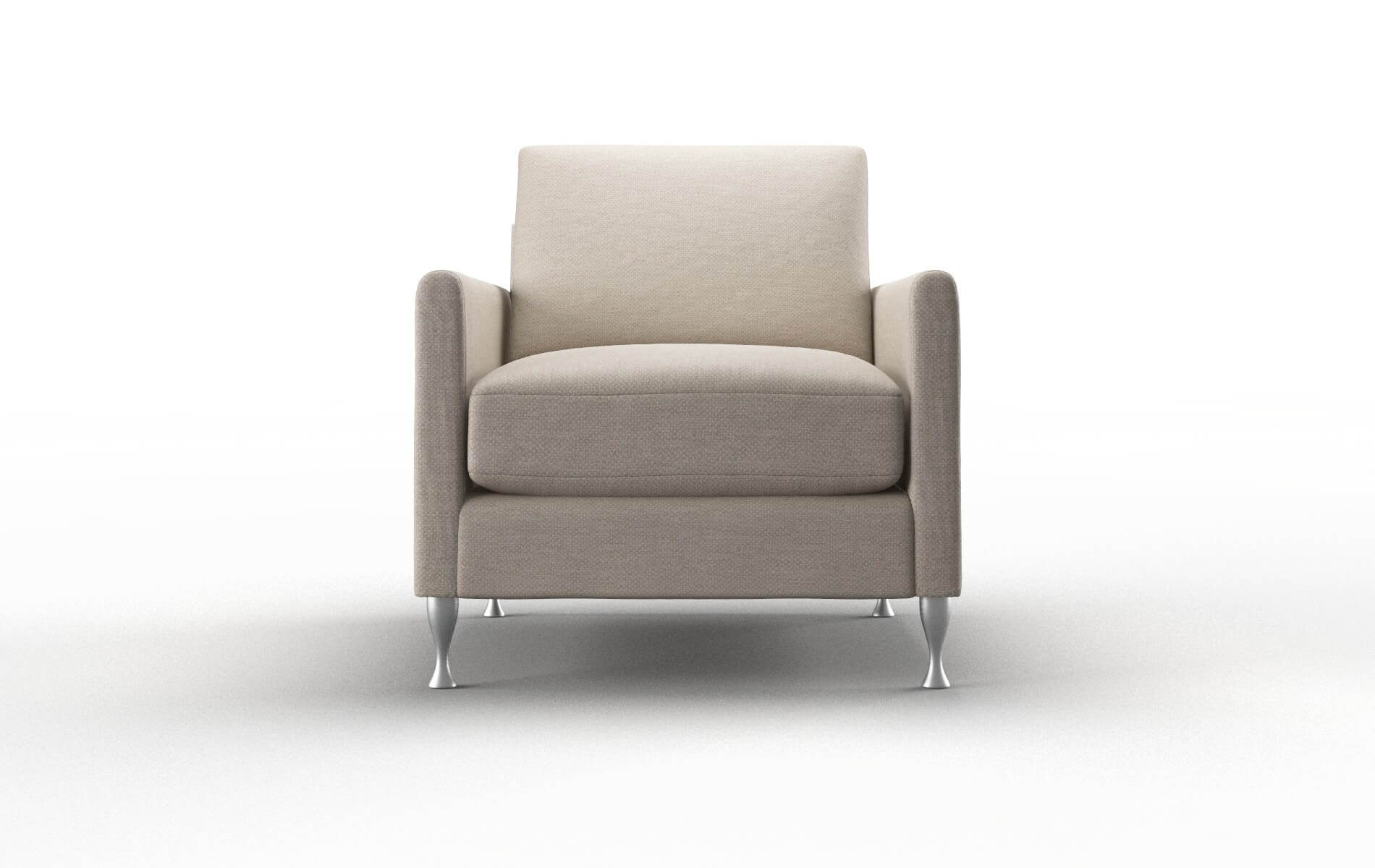 Eureka Oscar linen Chair Metal Legs  1