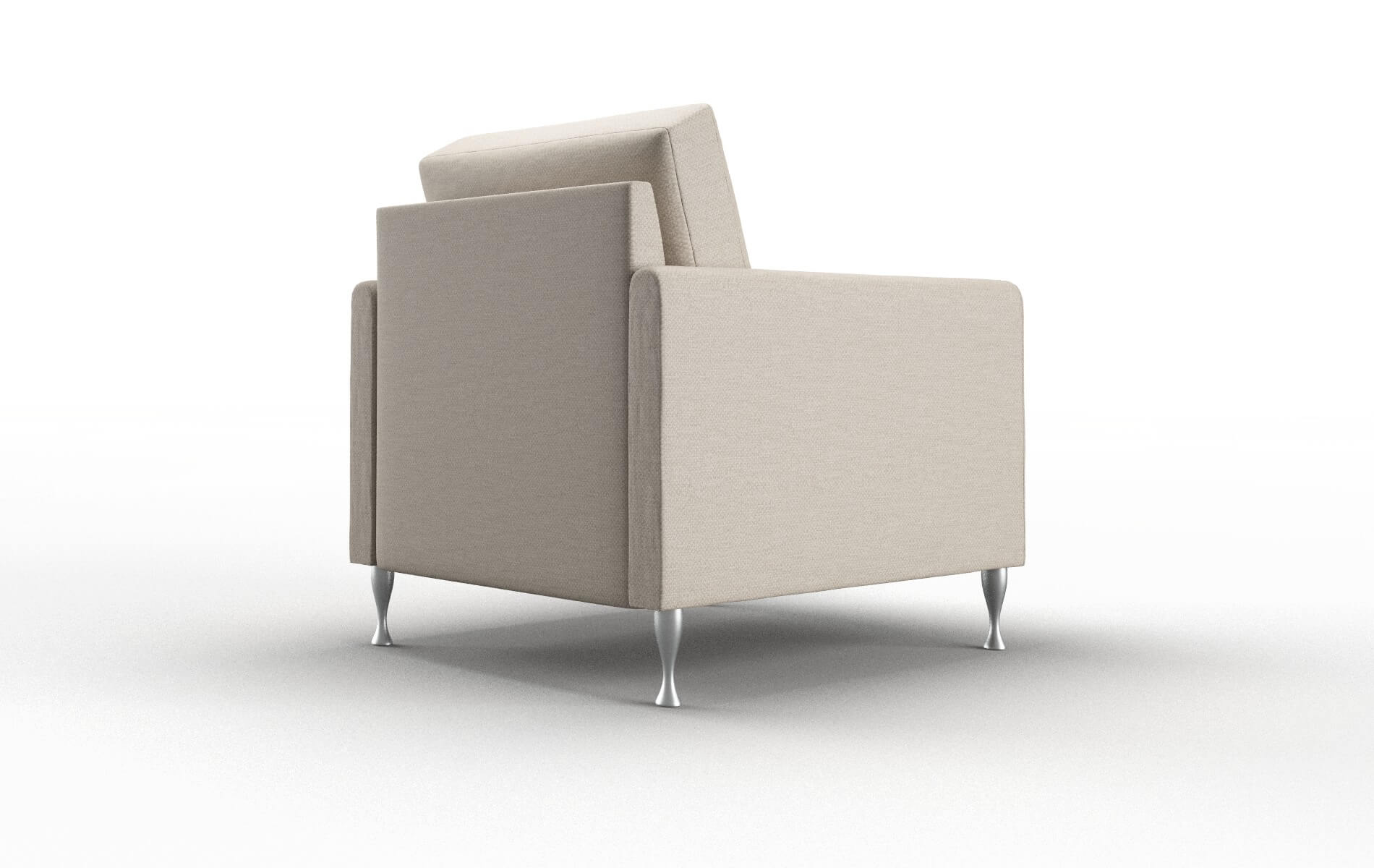 Eureka Oscar Linen Chair metal legs 5