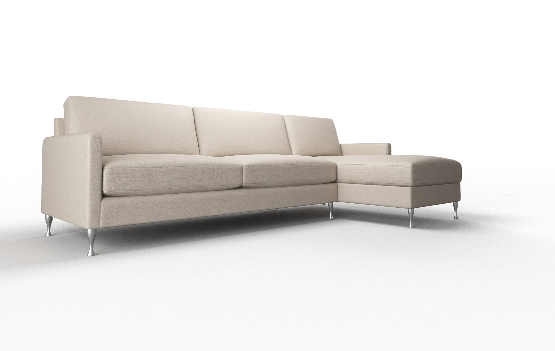 Eureka Oscar Linen Panel metal legs 2