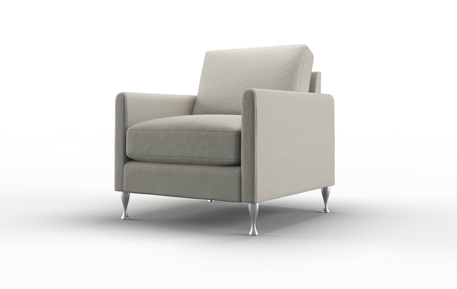 Eureka Oscar Silver Chair metal legs 4