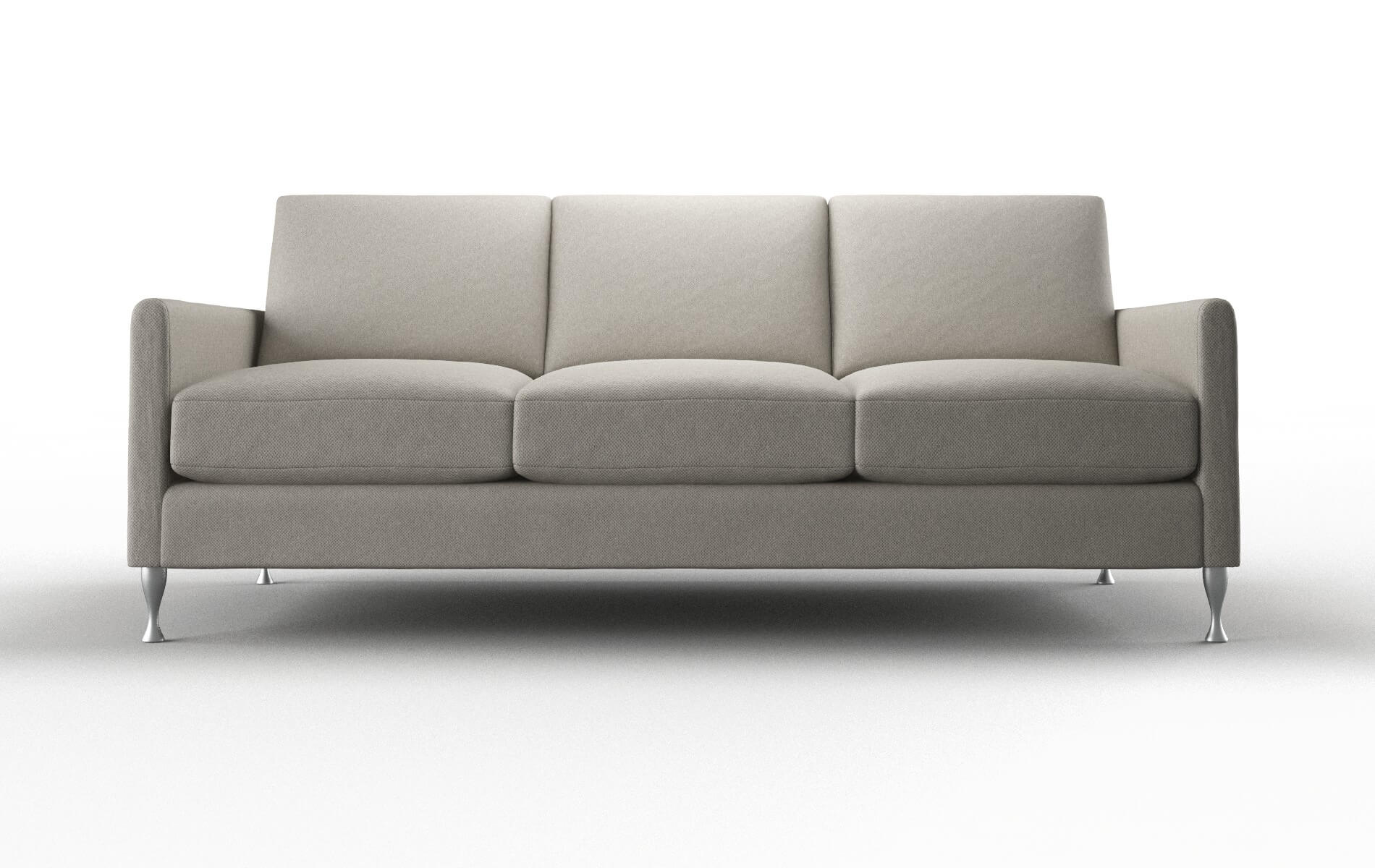 Eureka Oscar Silver Sofa metal legs