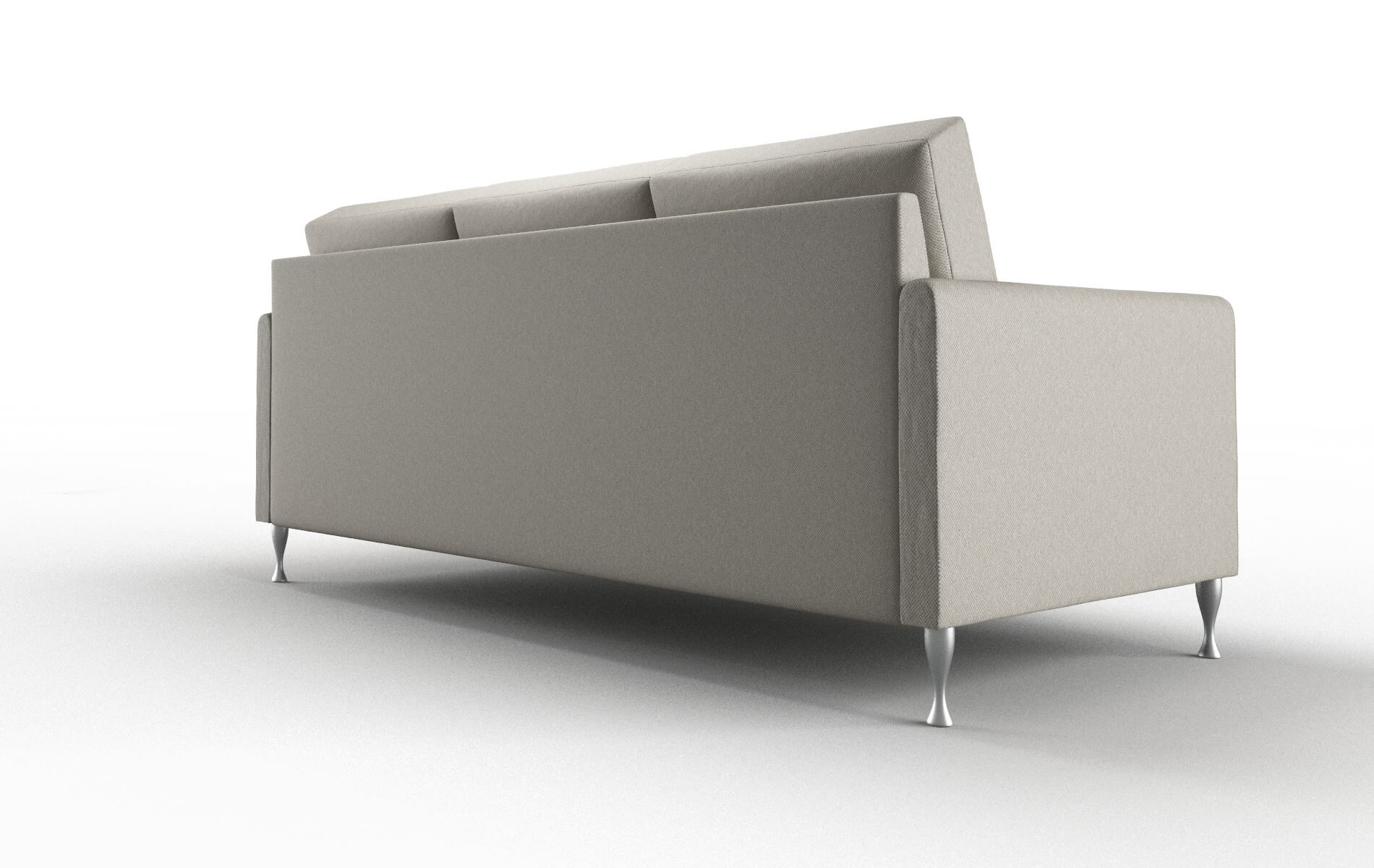 Eureka Oscar Silver Sofa metal legs 5