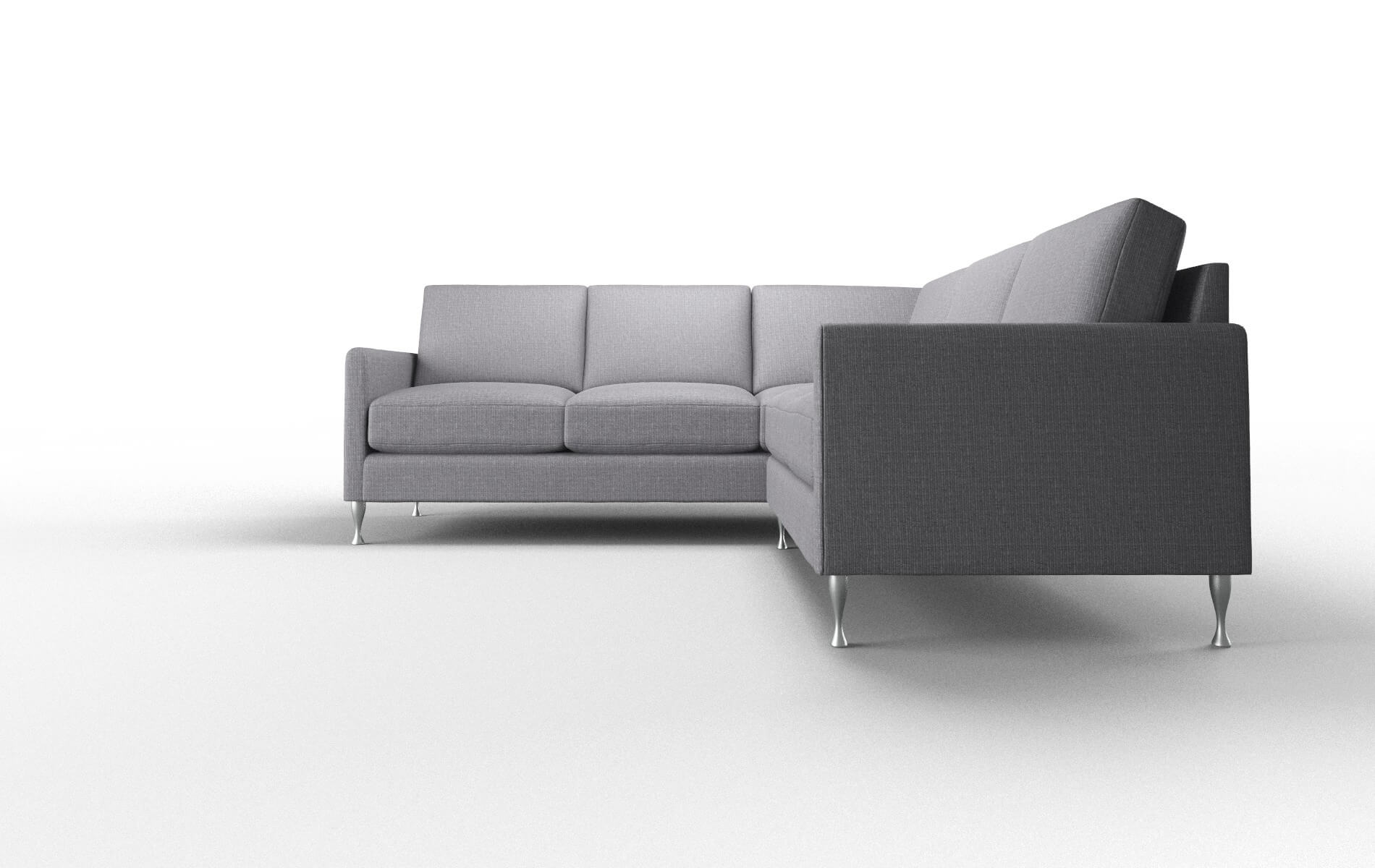 Eureka Parker Ash Sectional metal legs 5