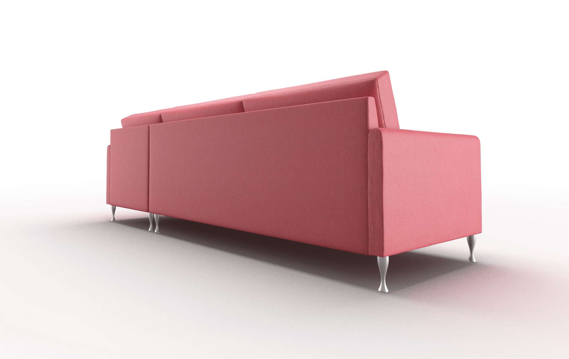 Eureka Pauline Ruby Panel metal legs 5