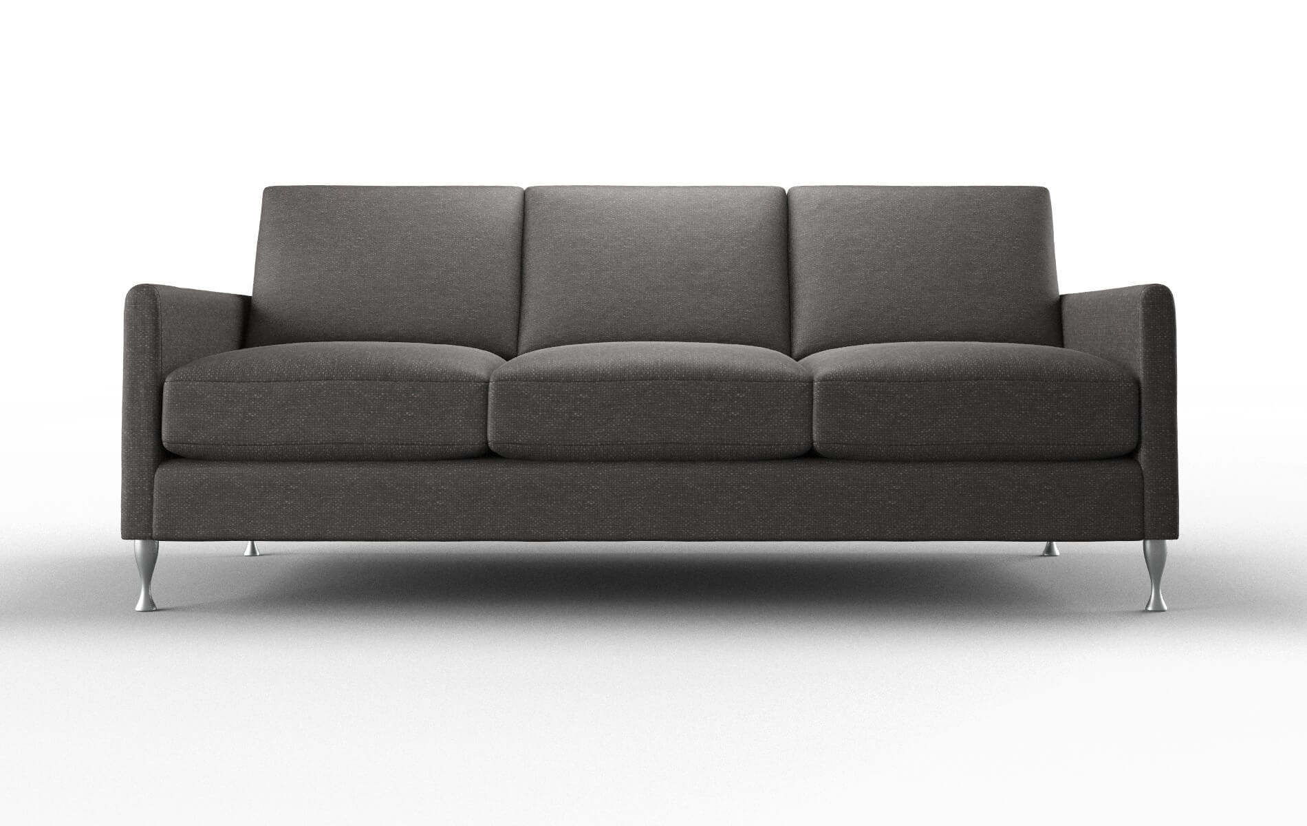 Eureka Phoenix Chocolate Sofa metal legs 1
