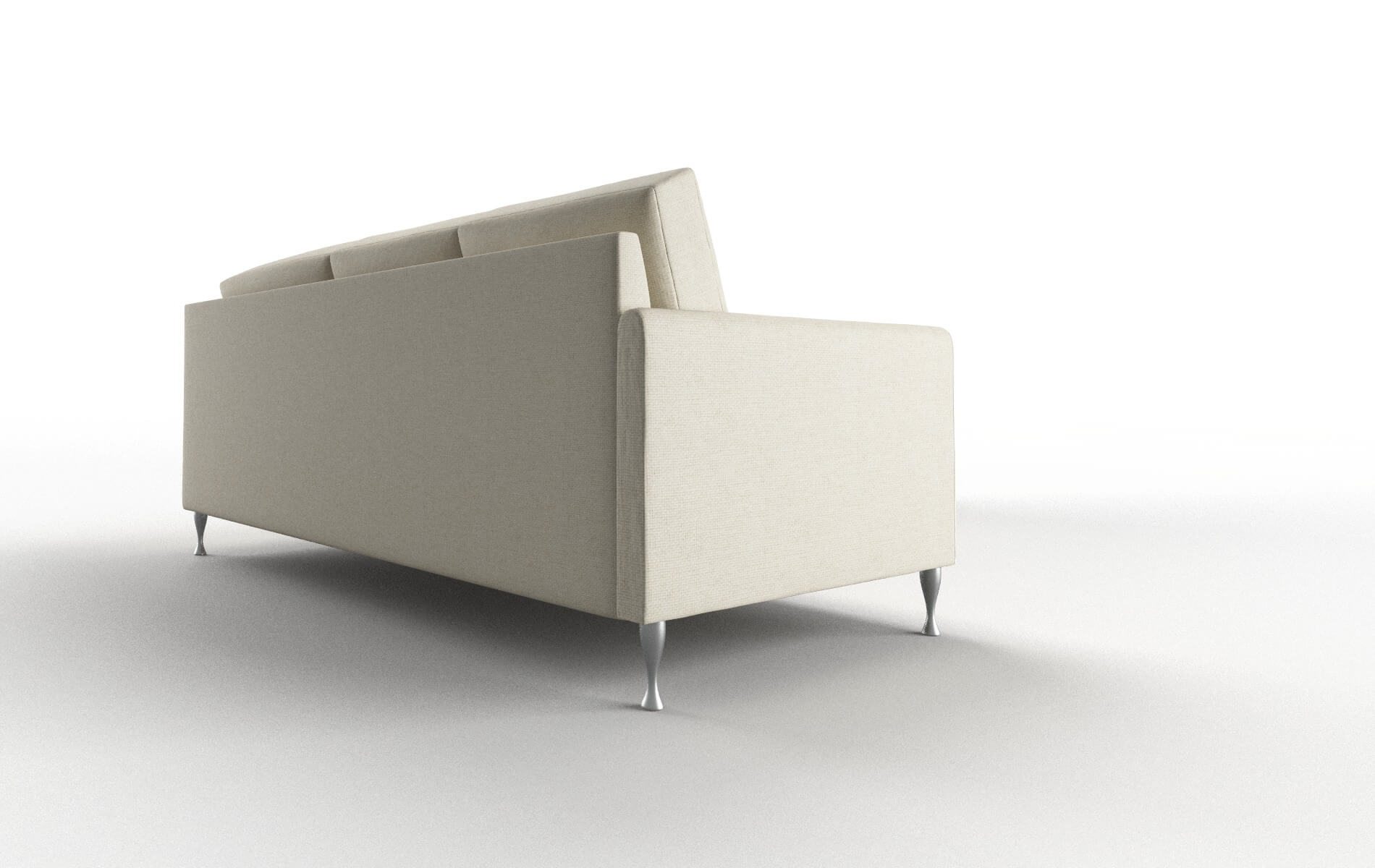 Eureka Phoenix Ivory Sectional metal legs 3