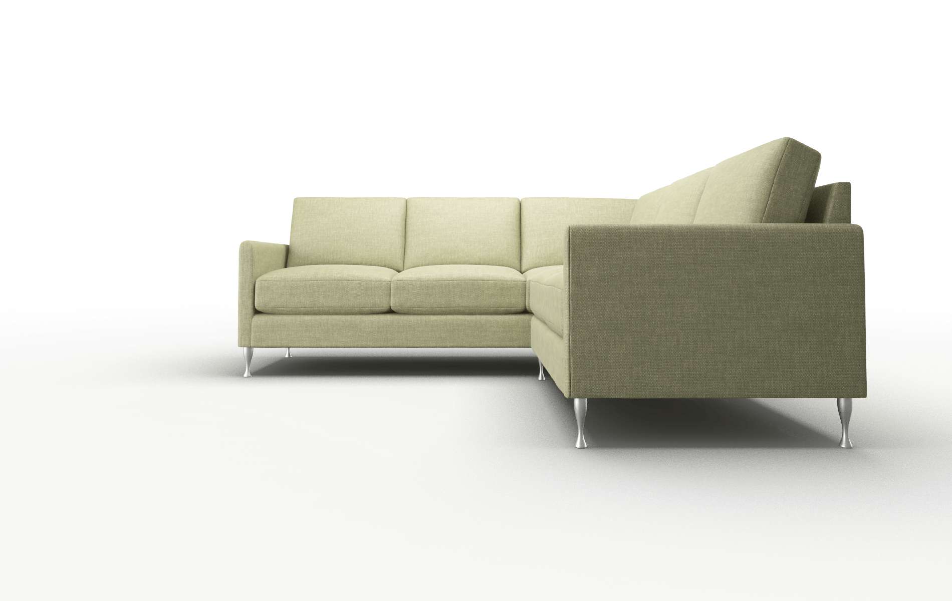 Eureka Portland Basil Sectional metal legs 5
