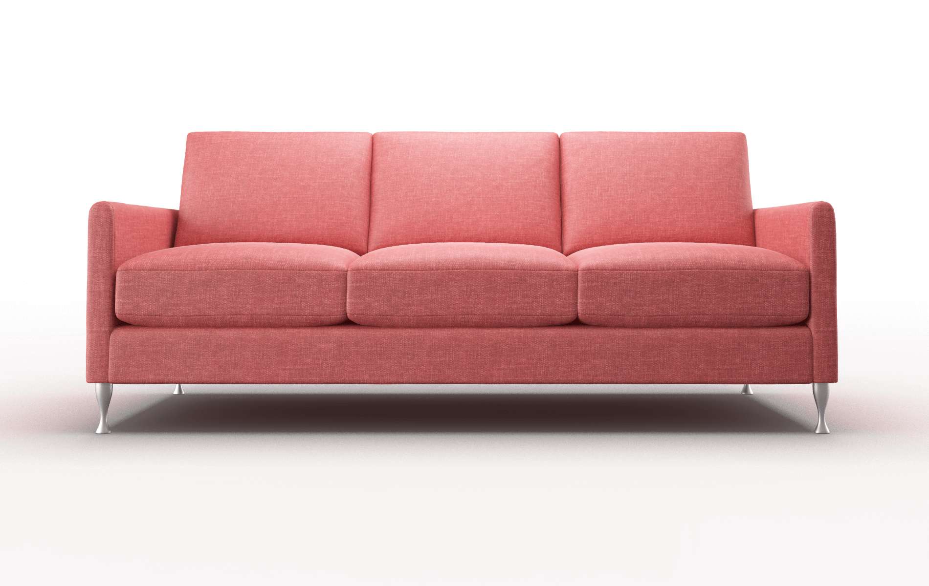 Eureka Portland Berry Sofa metal legs 1