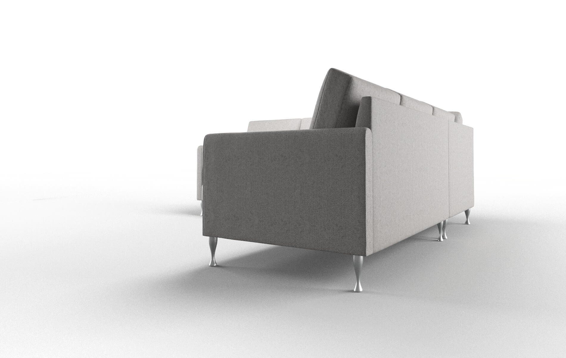 Eureka Prime Ash Sectional metal legs 4