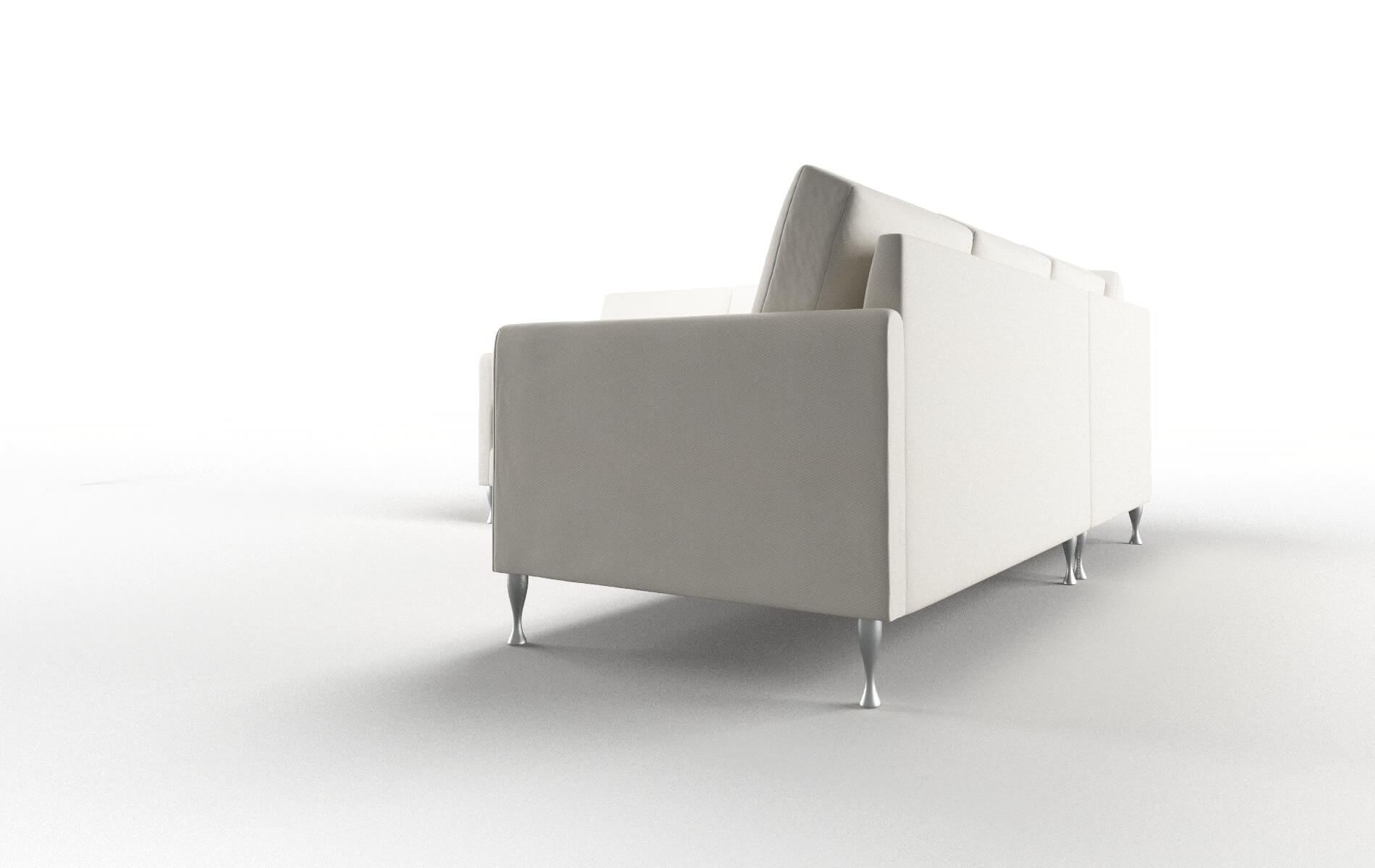 Eureka R_prize Cream Sectional metal legs 4