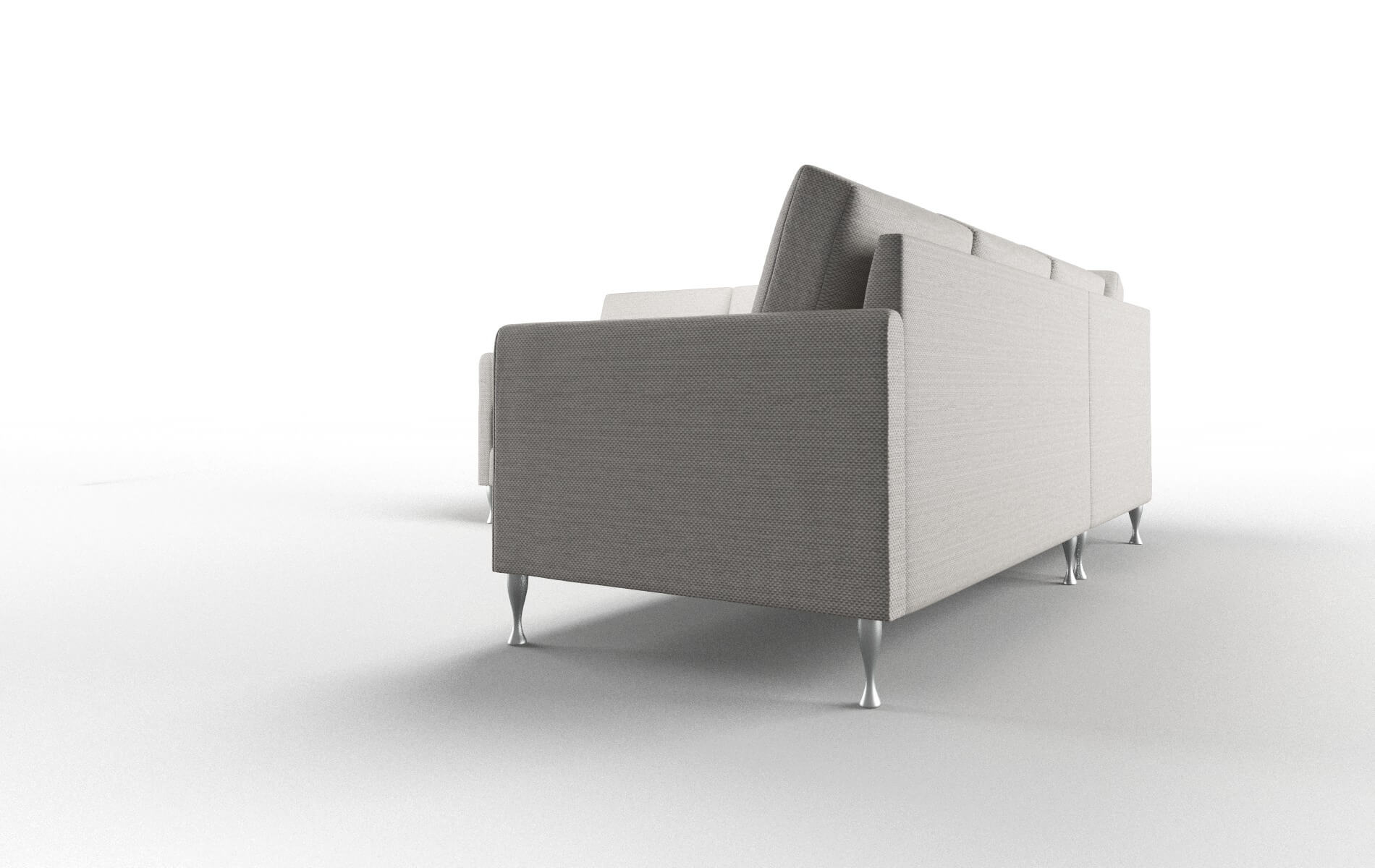 Eureka Redondo Stone Sectional metal legs 4