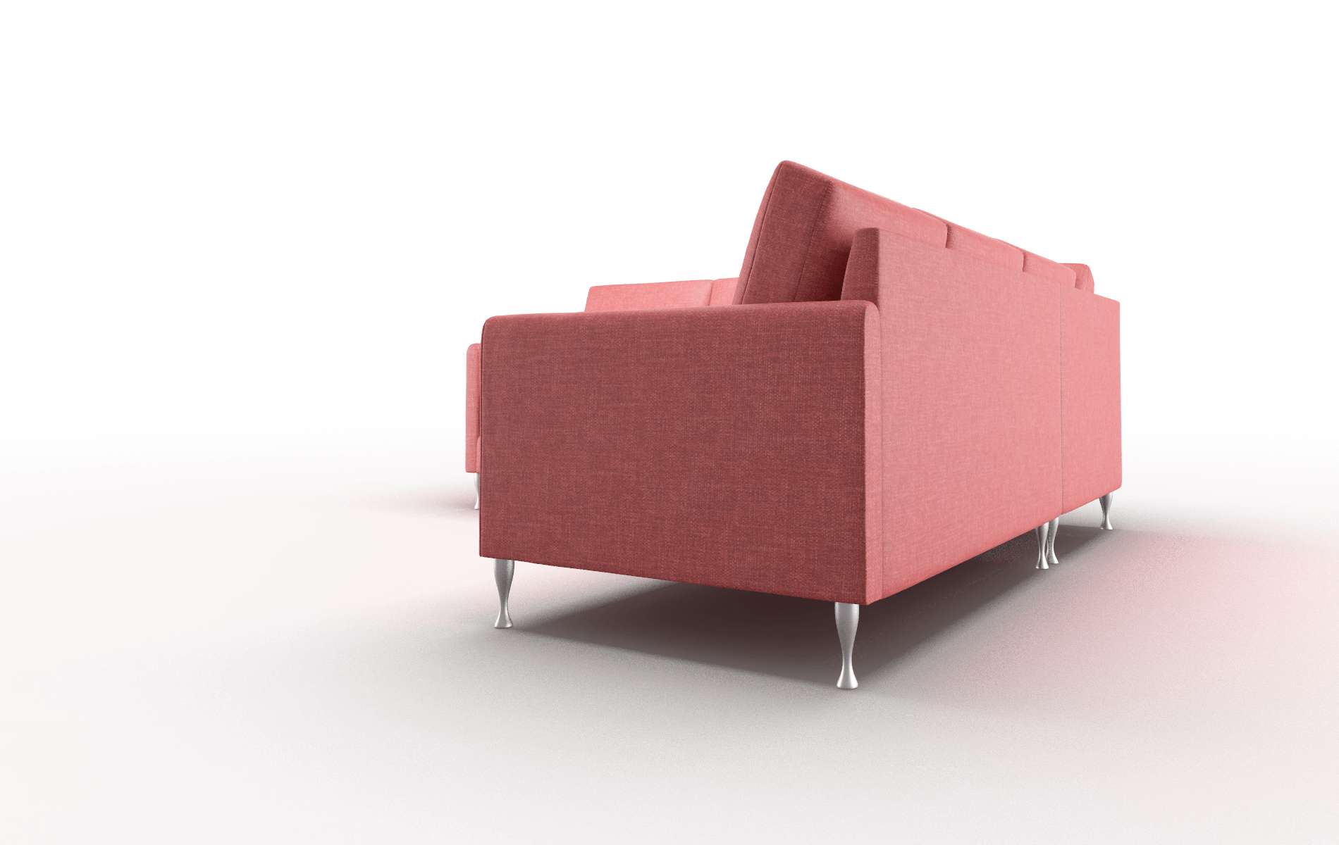 Eureka Royale Berry Sectional metal legs 4