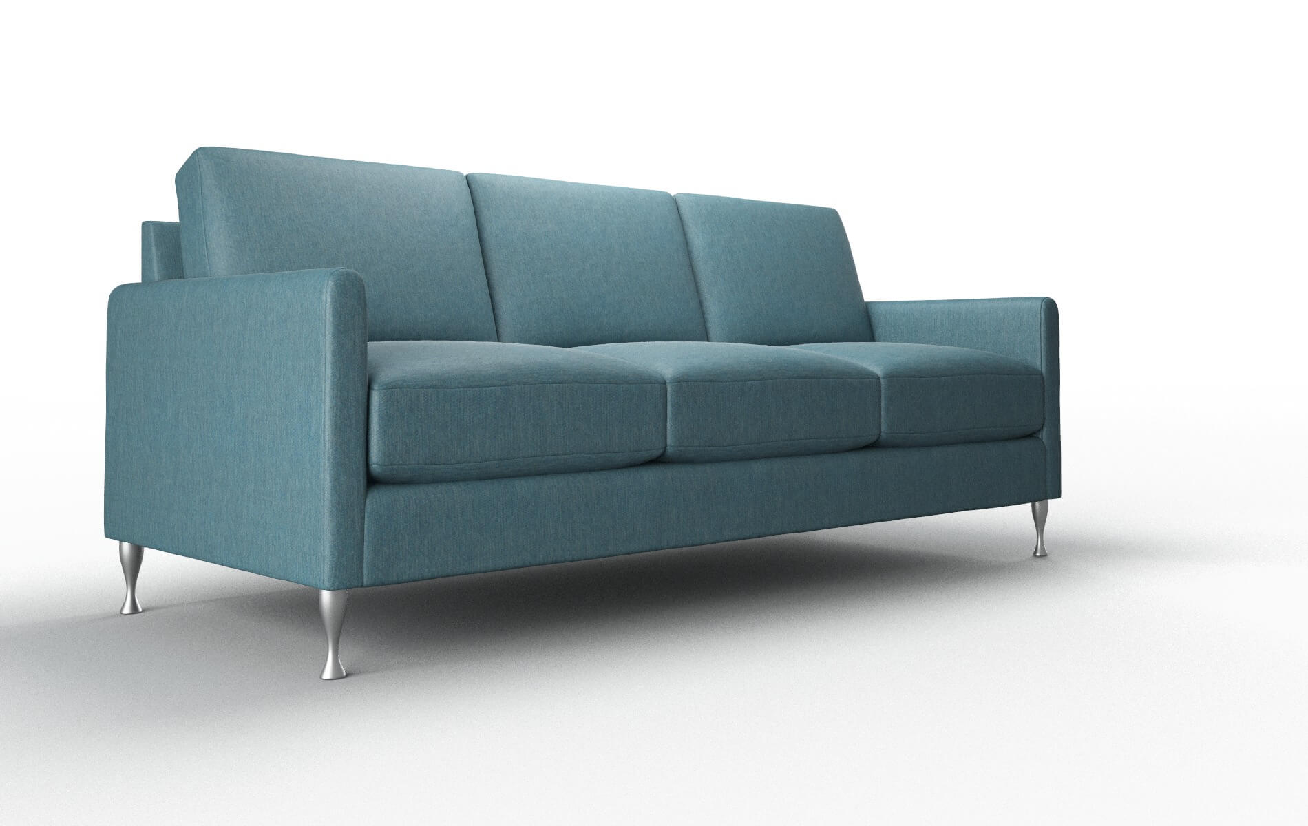 Eureka Royale Electric_blue Sofa metal legs 2