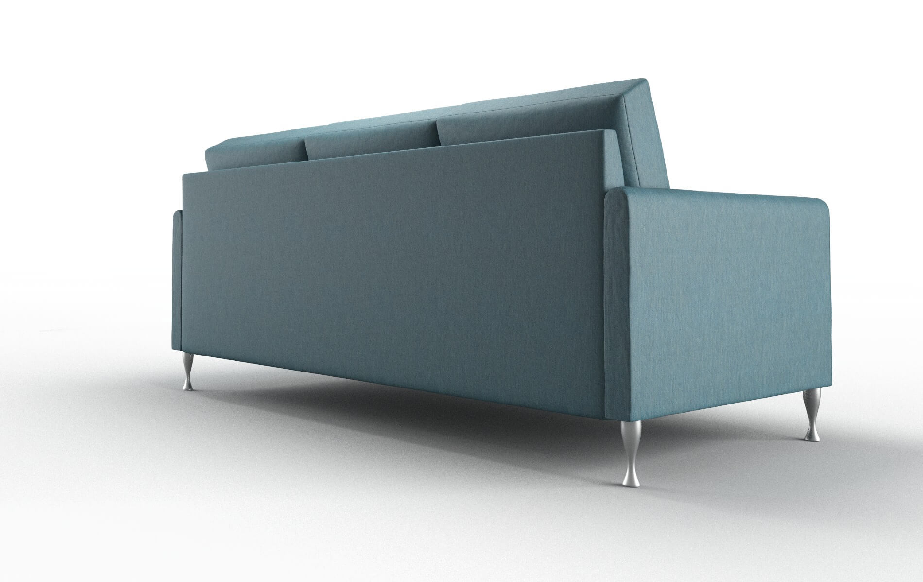 Eureka Royale Electric_blue Sofa metal legs 5