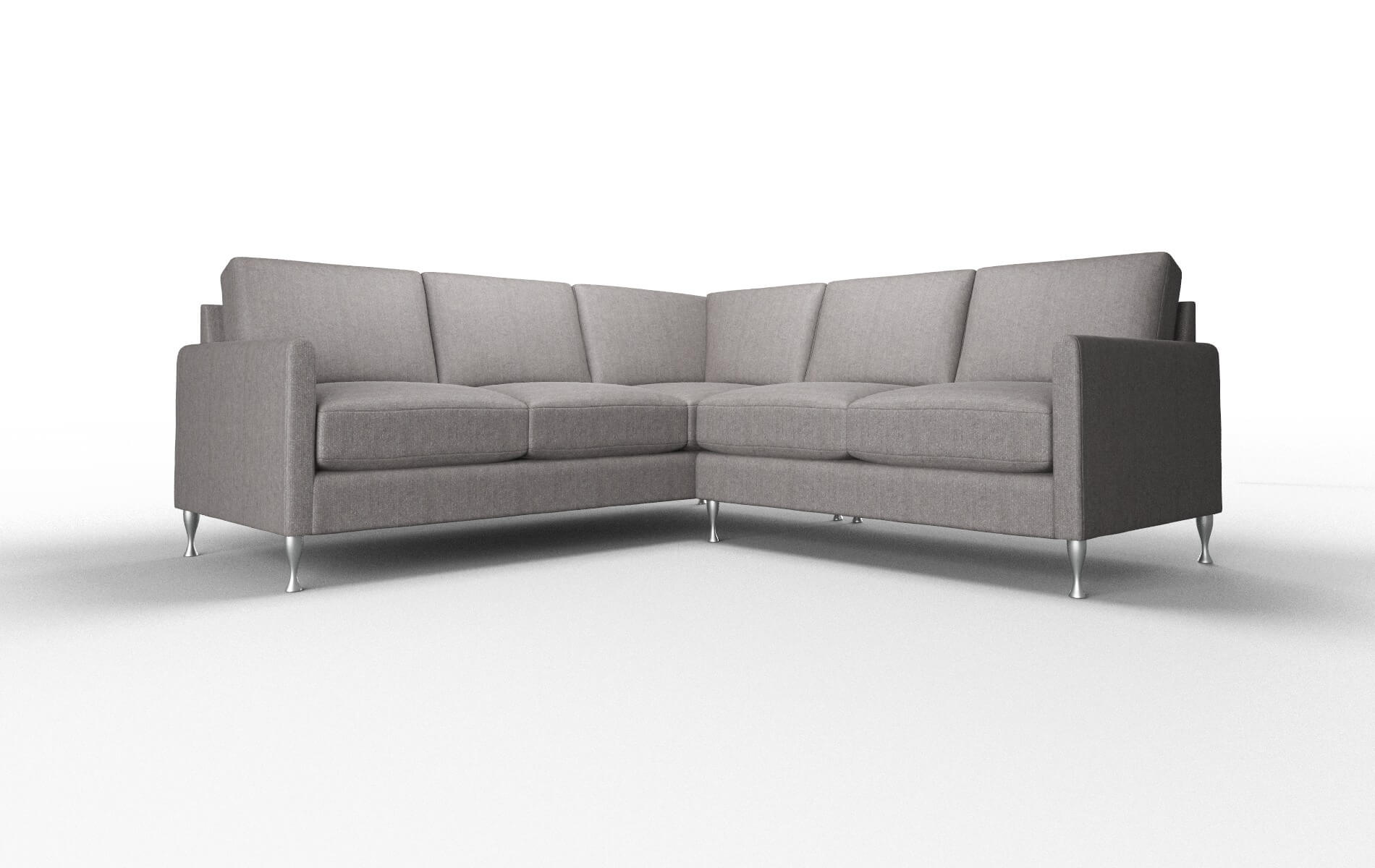 Eureka Sasha Granite Sectional metal legs 1