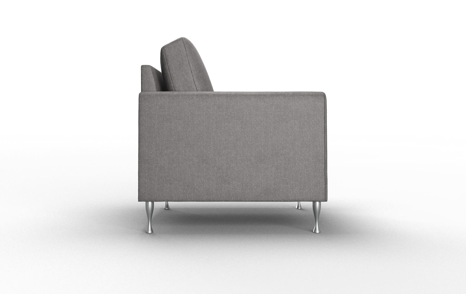 Eureka Sasha Grey Chair metal legs 3