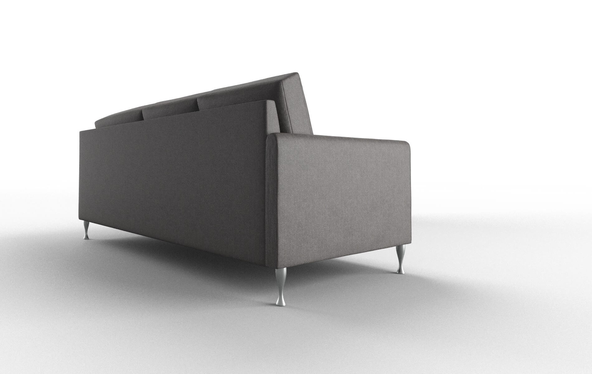 Eureka Sasha Grey Sectional metal legs 3