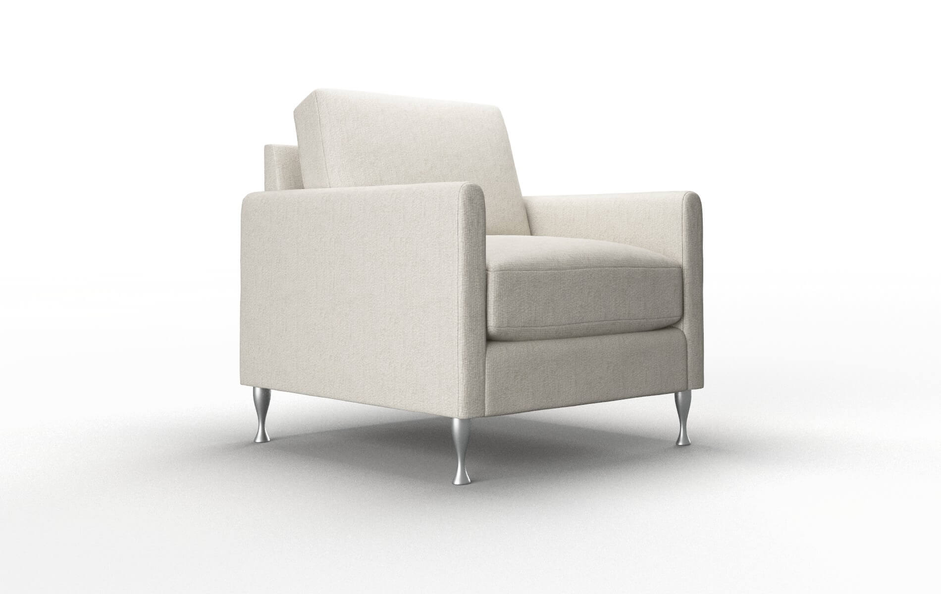 Eureka Sasha Linen Chair metal legs 2