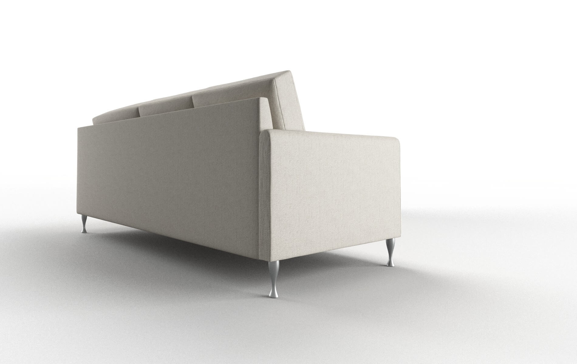 Eureka Sasha Linen Sectional metal legs 3