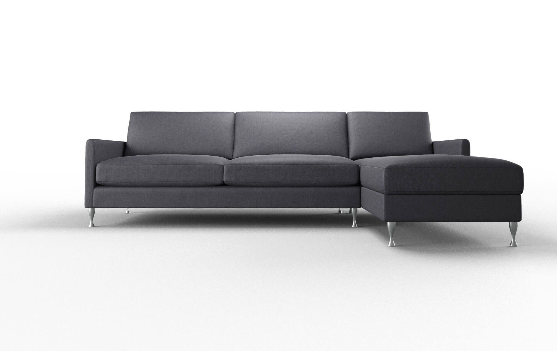 Eureka Sasha navy Panel Metal Legs  1