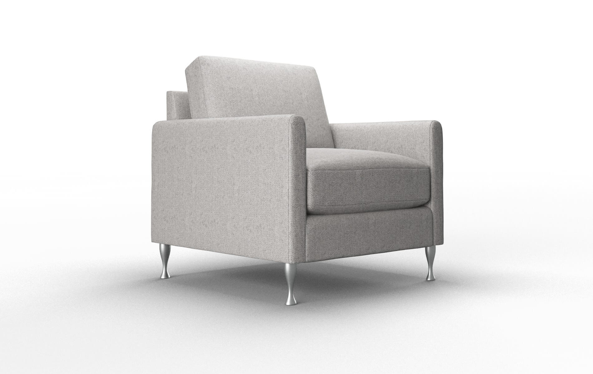 Eureka Sasha Silver Chair metal legs 2