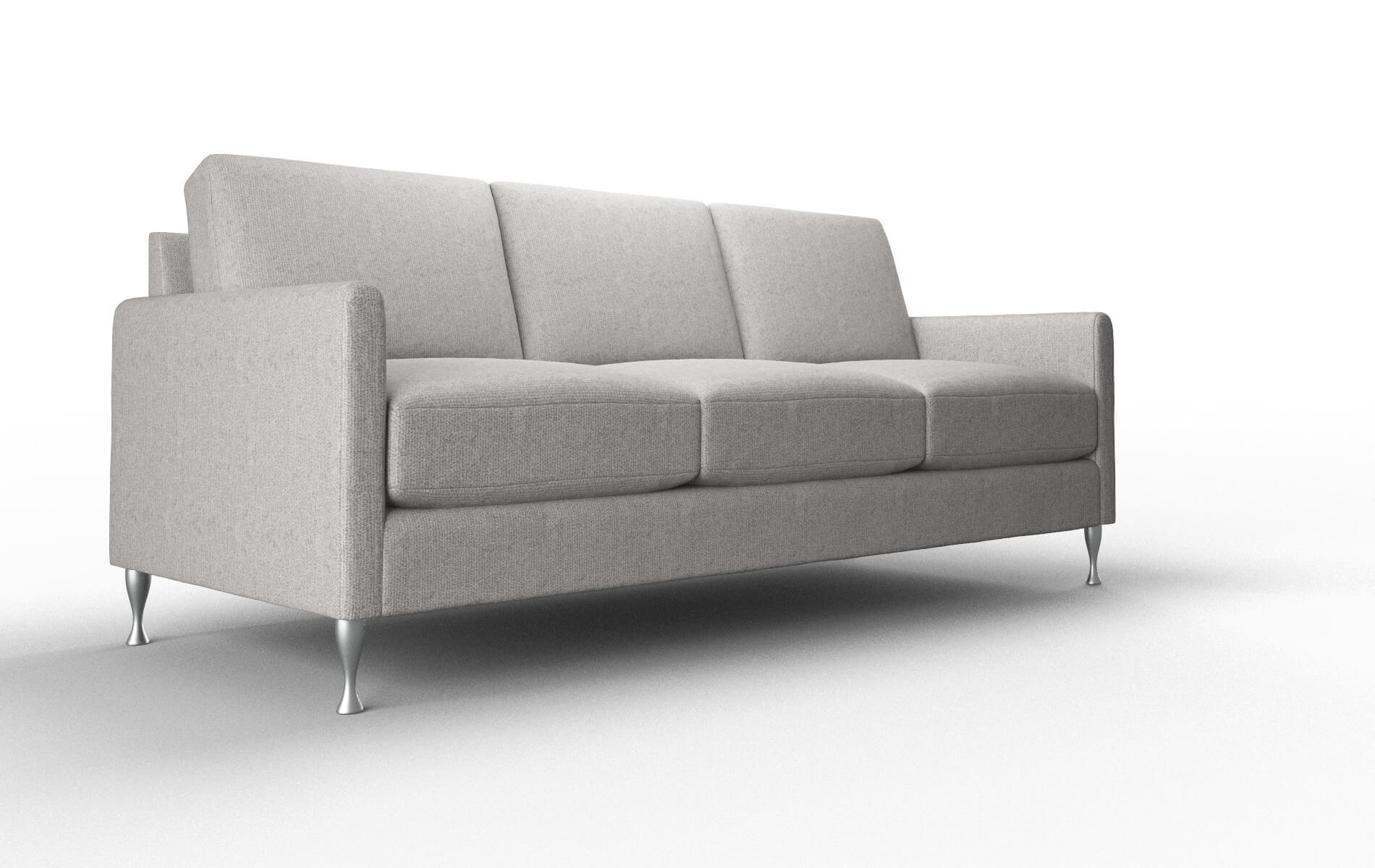 Eureka Sasha Silver Sofa metal legs 2