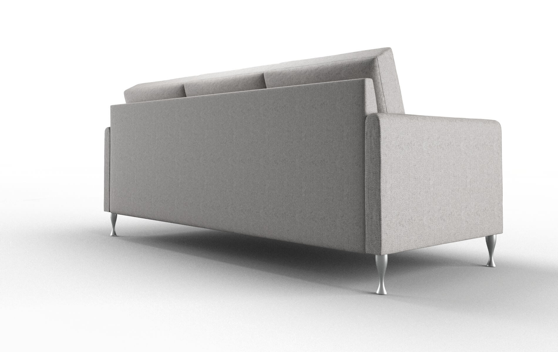 Eureka Sasha Silver Sofa metal legs 5