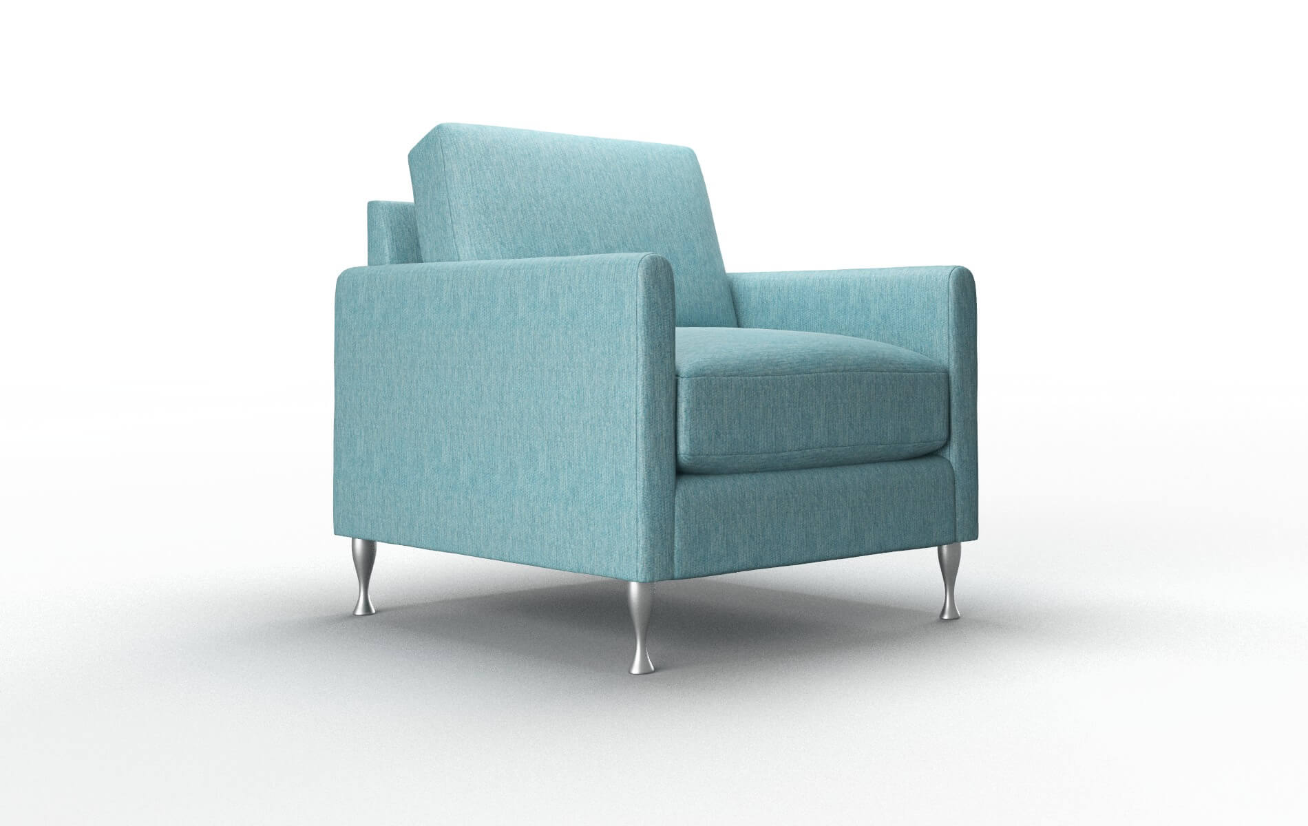 Eureka Sorrento Denim Chair metal legs 2