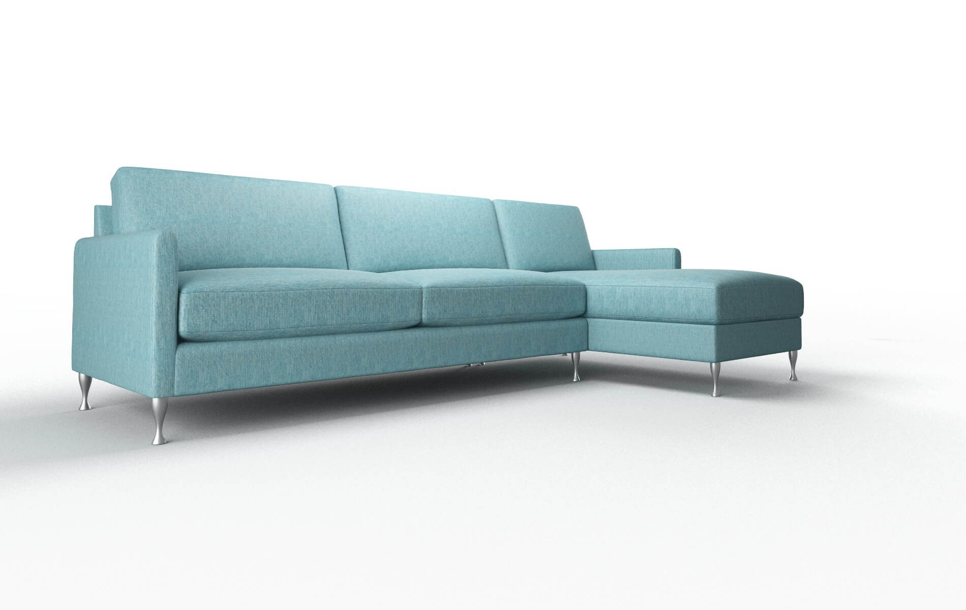 Eureka Sorrento Denim Panel metal legs 2