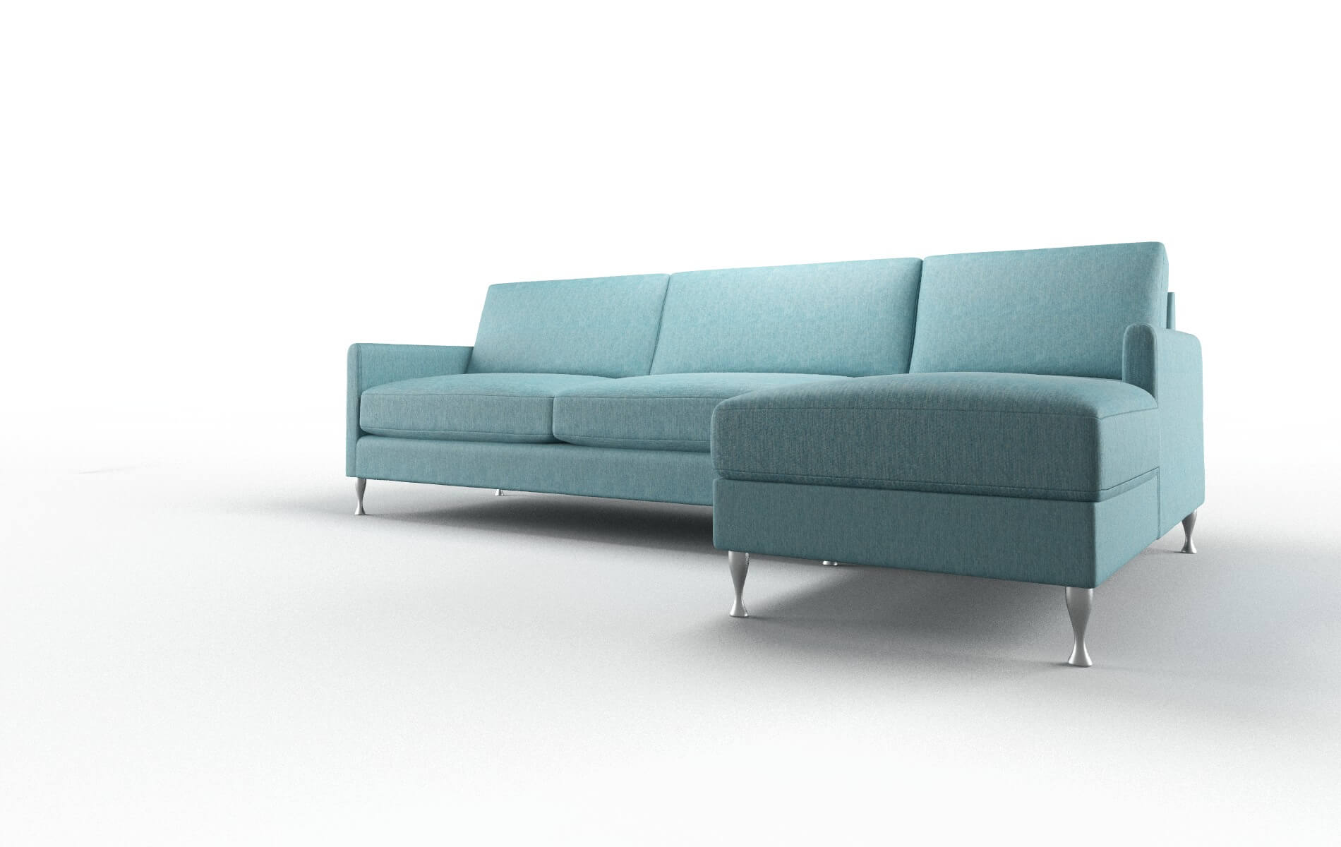 Eureka Sorrento Denim Panel metal legs 4