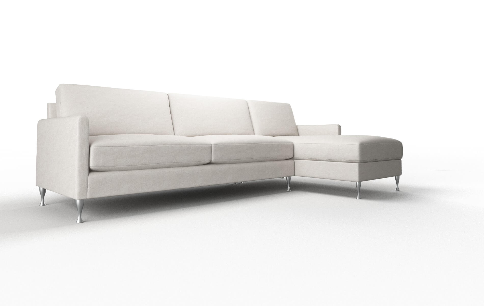 Eureka Suave Dove Panel metal legs 2