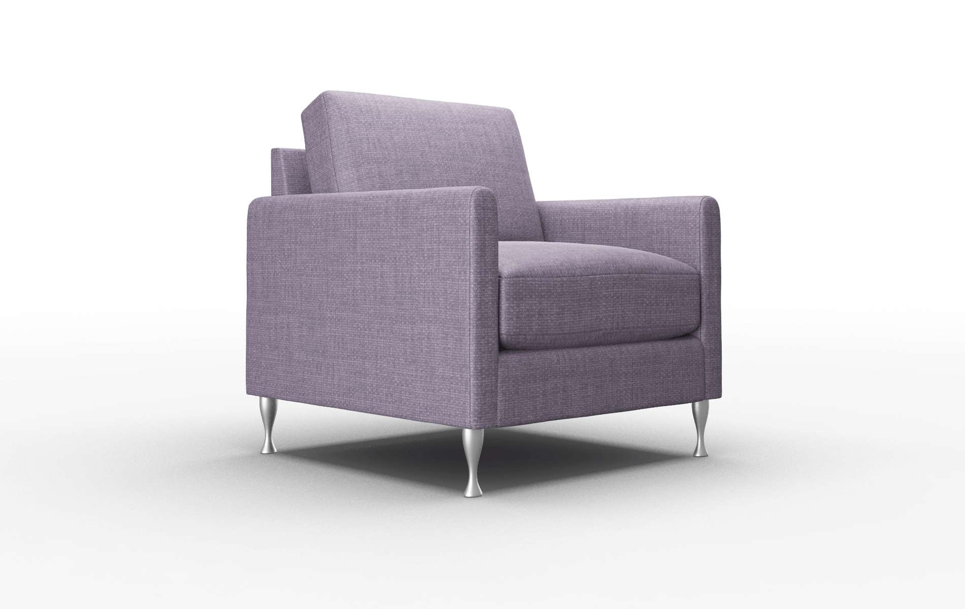 Eureka Tess Blackberry Chair metal legs 2