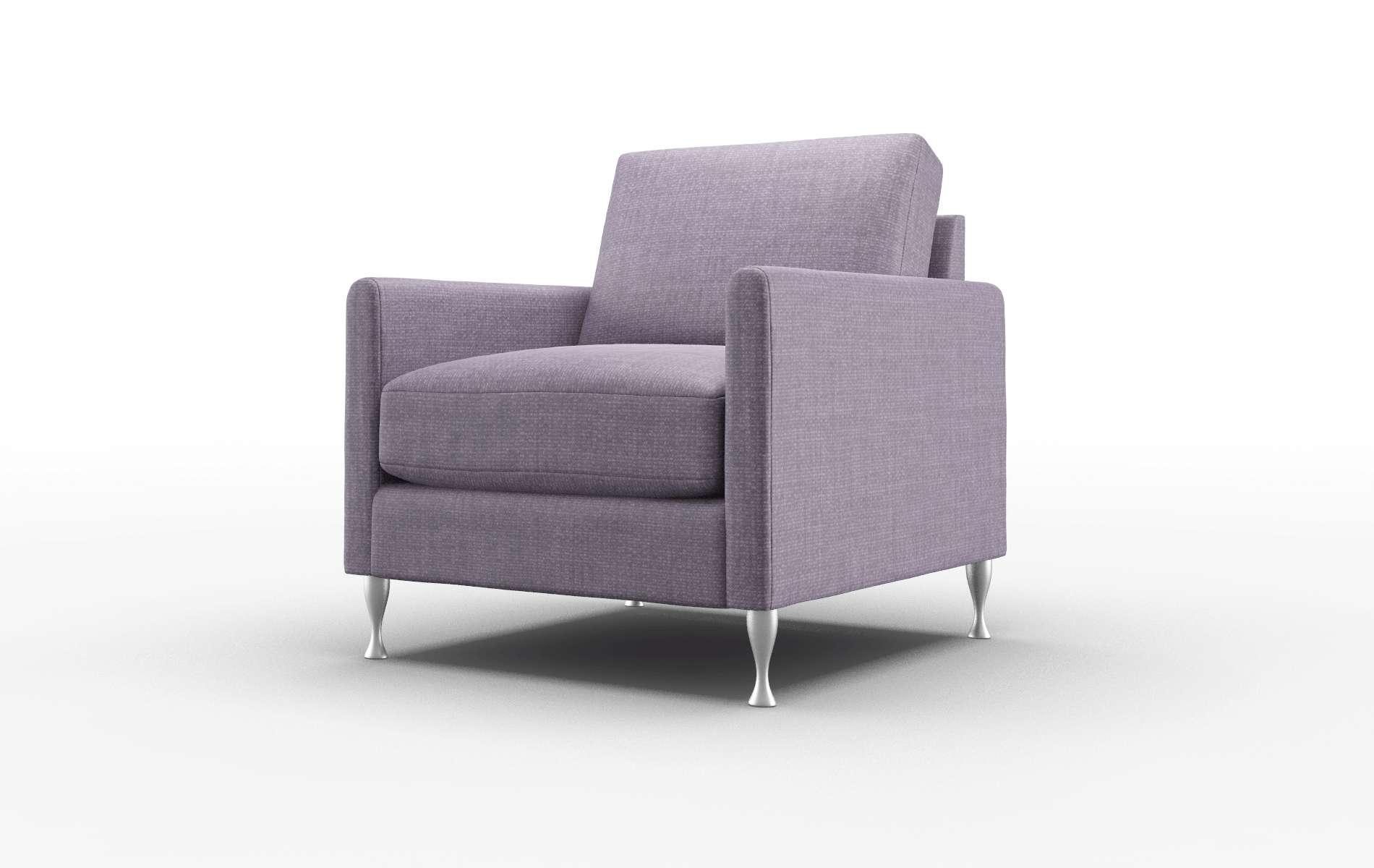 Eureka Tess Blackberry Chair metal legs 4