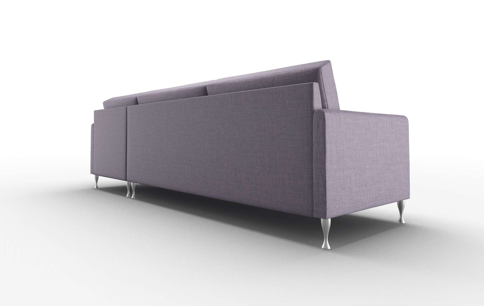 Eureka Tess Blackberry Panel metal legs 5