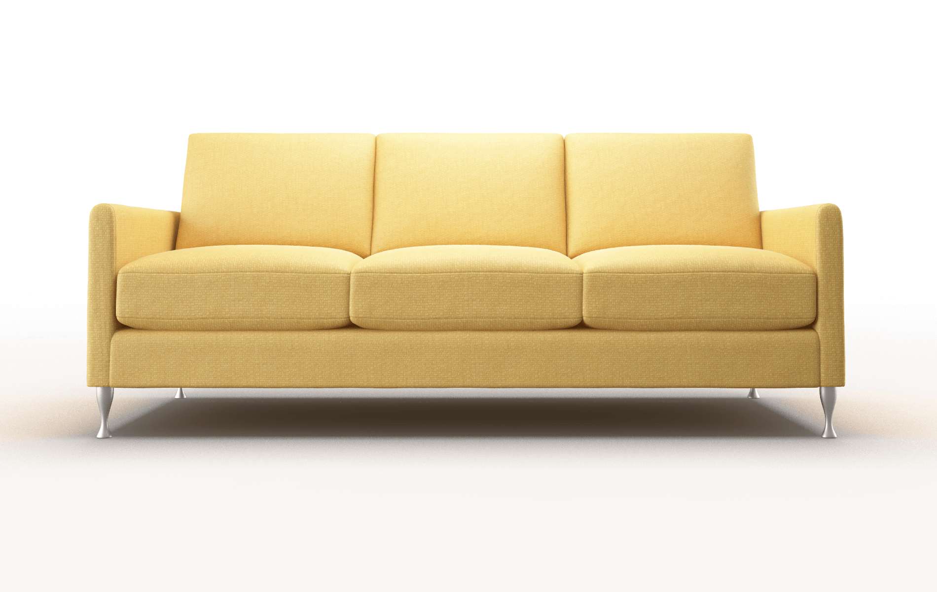 Eureka Tess Turmeric Sofa metal legs 1