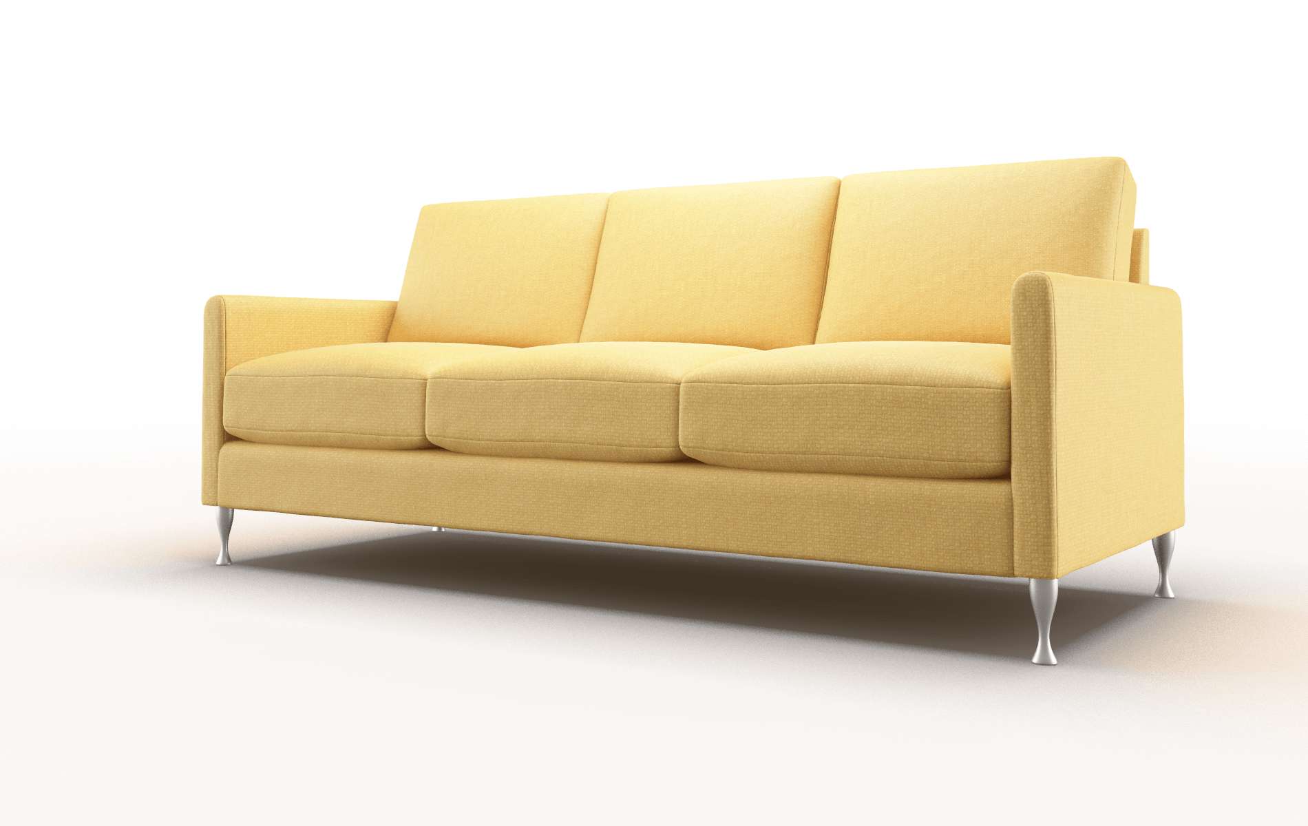Eureka Tess Turmeric Sofa metal legs 4