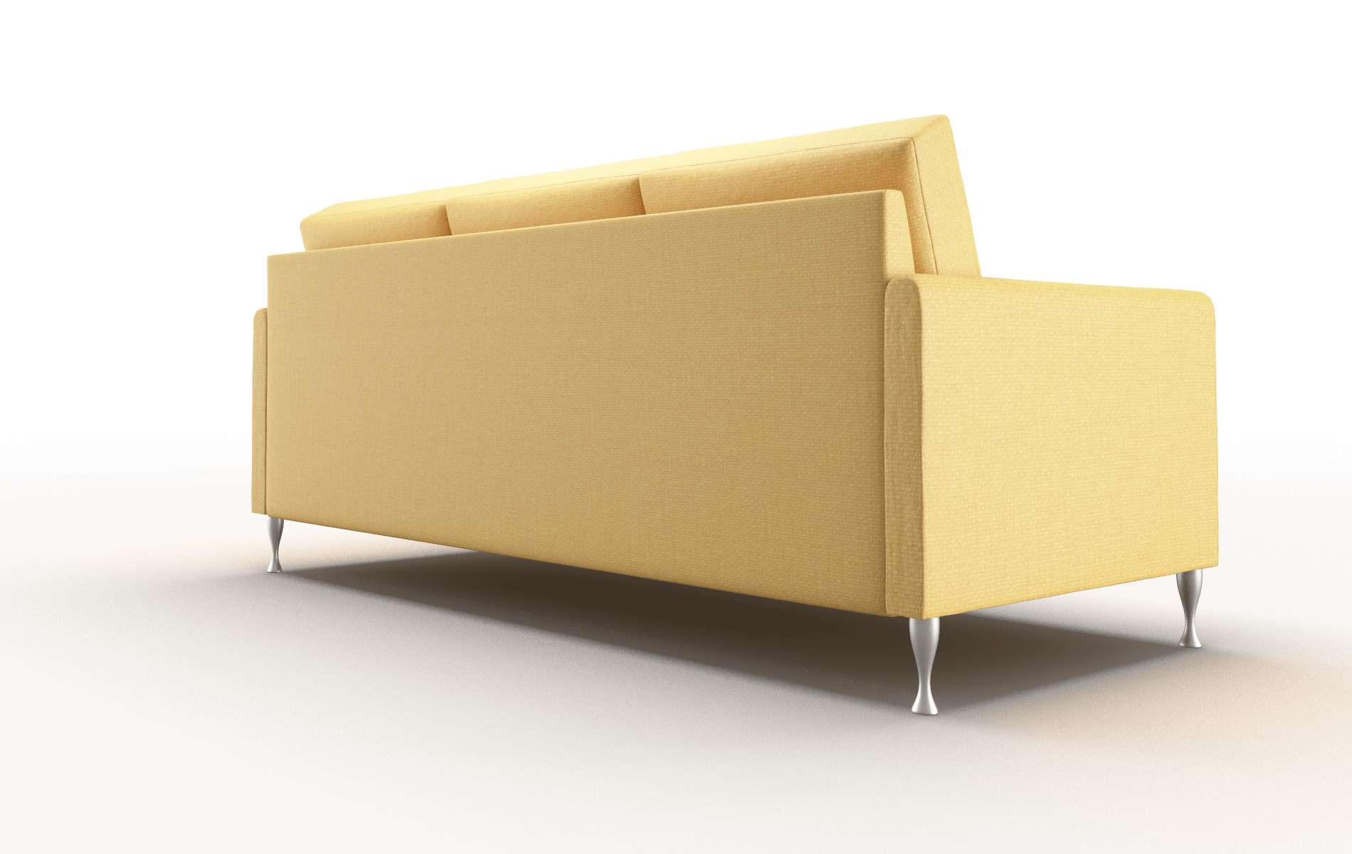 Eureka Tess Turmeric Sofa metal legs 5