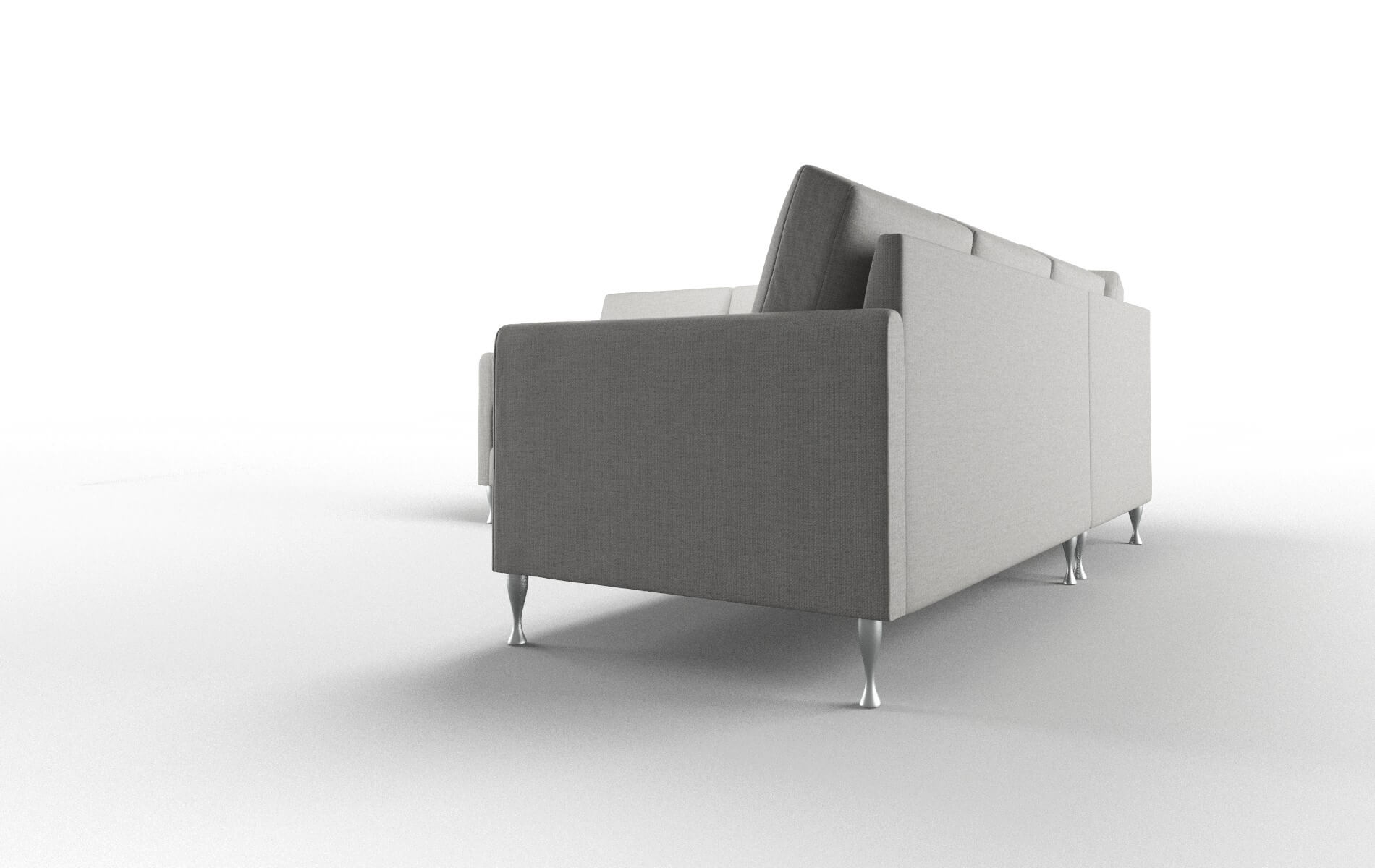 Eureka Urban_d Pepper Sectional metal legs 4