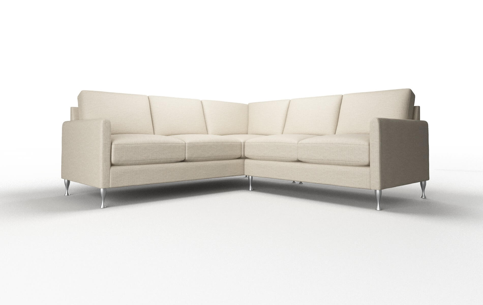 Eureka Urban_d Silver Sectional metal legs 1