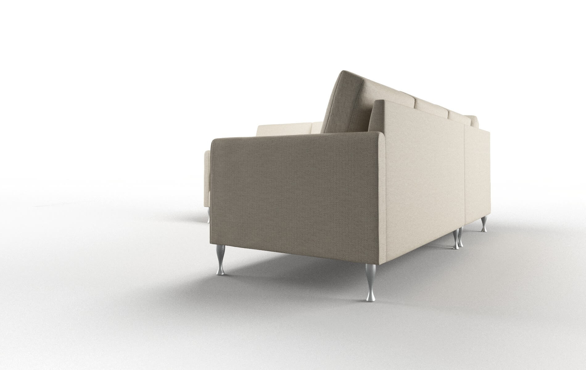 Eureka Urban_d Silver Sectional metal legs 4