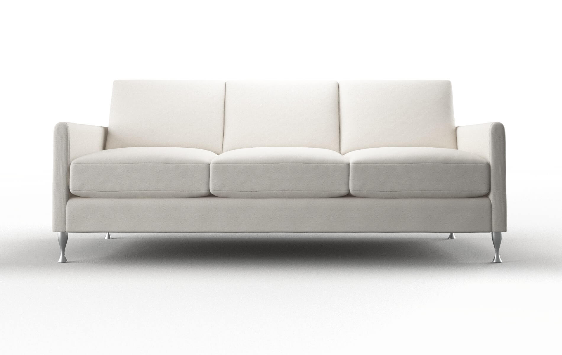 Eureka Venice Eggshell Sofa metal legs 1