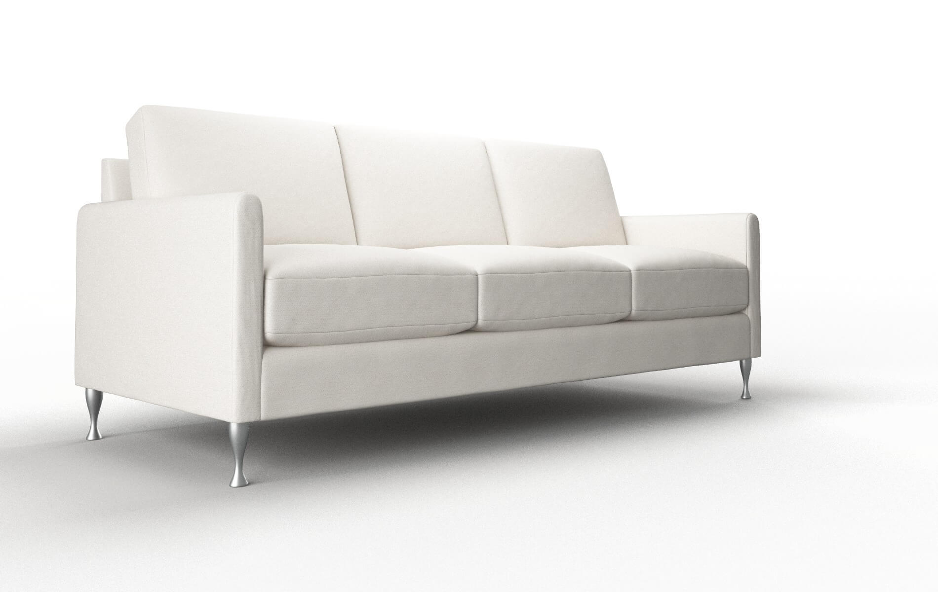 Eureka Venice Eggshell Sofa metal legs 2
