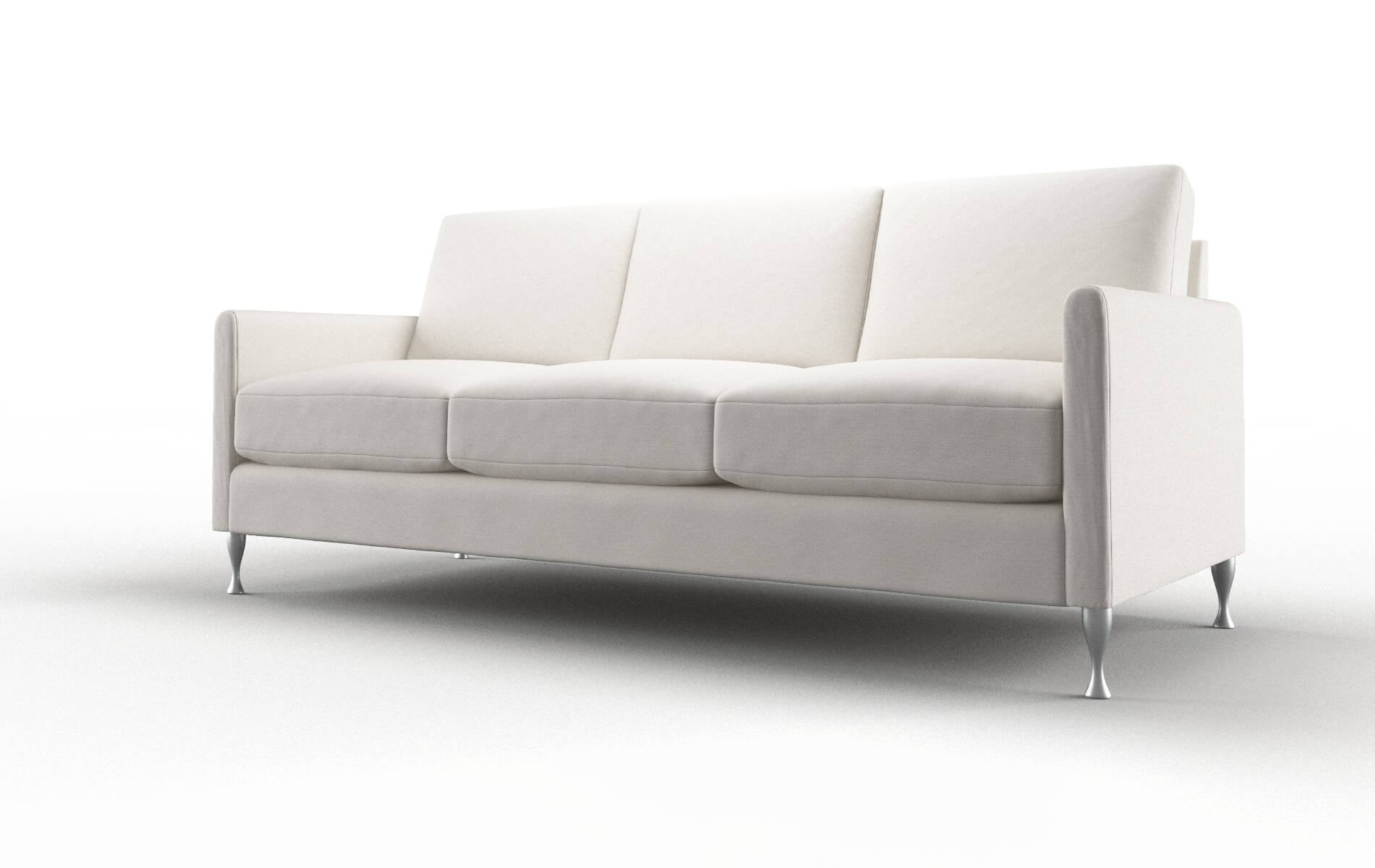 Eureka Venice Eggshell Sofa metal legs 4