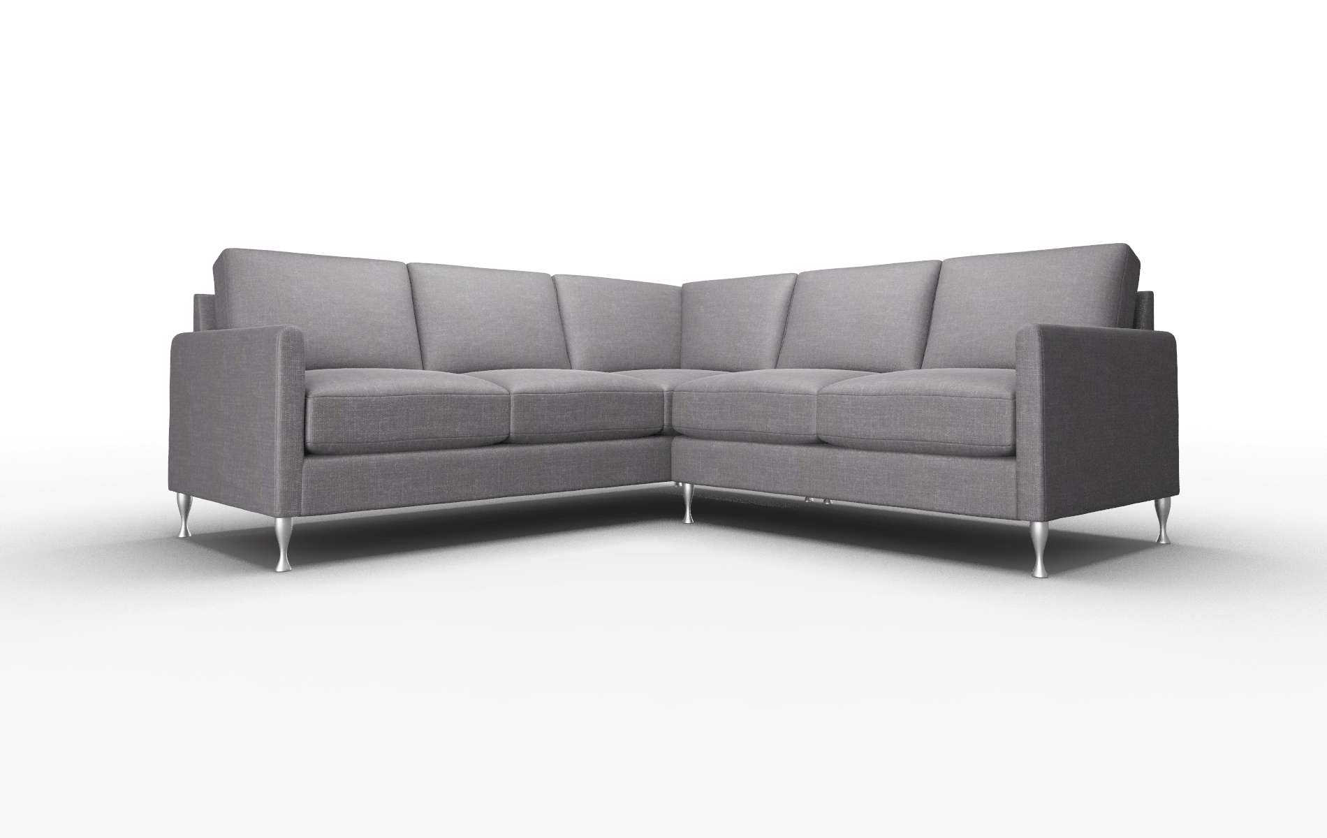 Eureka Venus Onyx Sectional metal legs 1