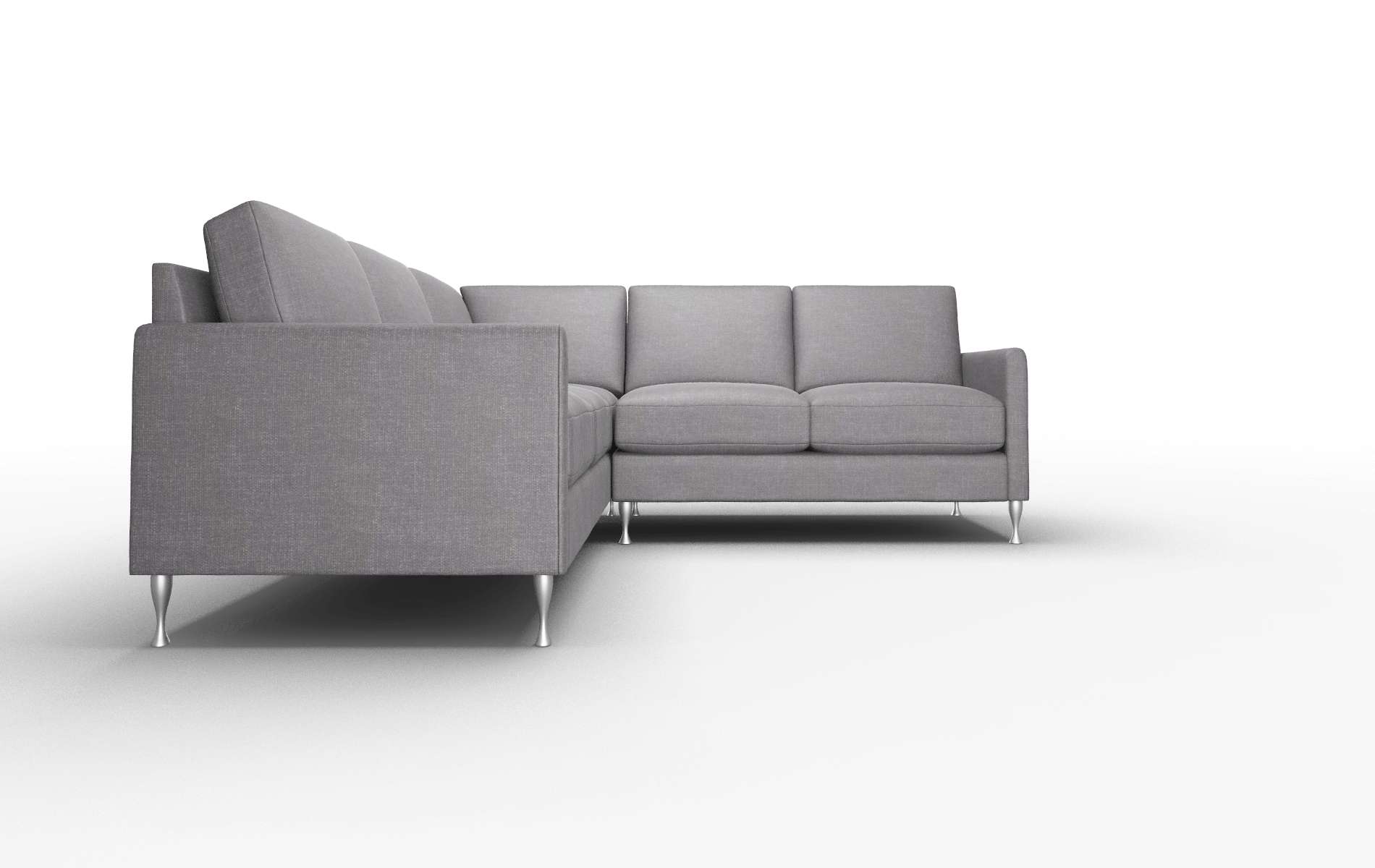 Eureka Venus Onyx Sectional metal legs 2