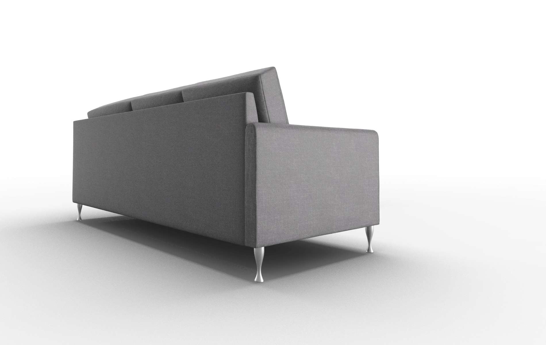 Eureka Venus Onyx Sectional metal legs 3