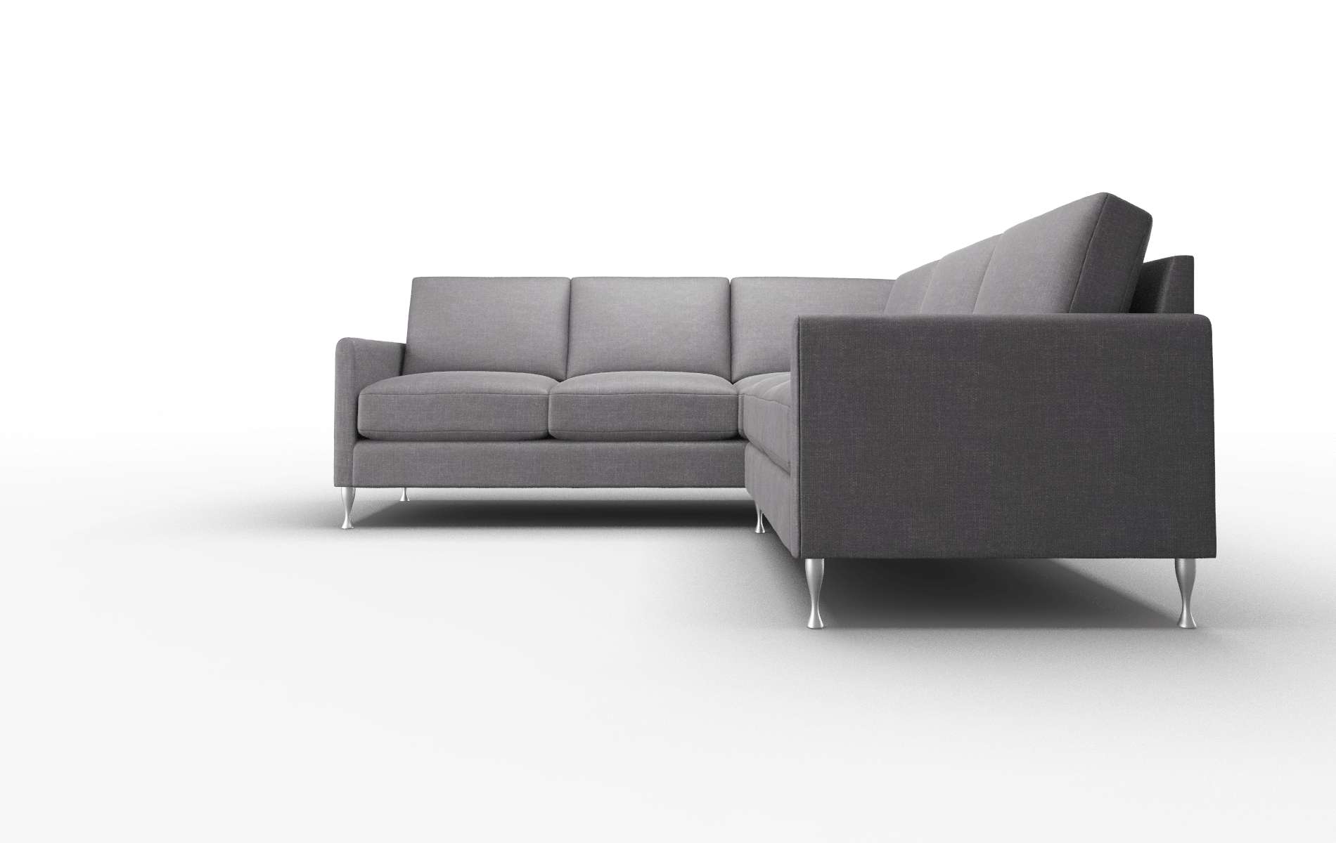 Eureka Venus Onyx Sectional metal legs 5