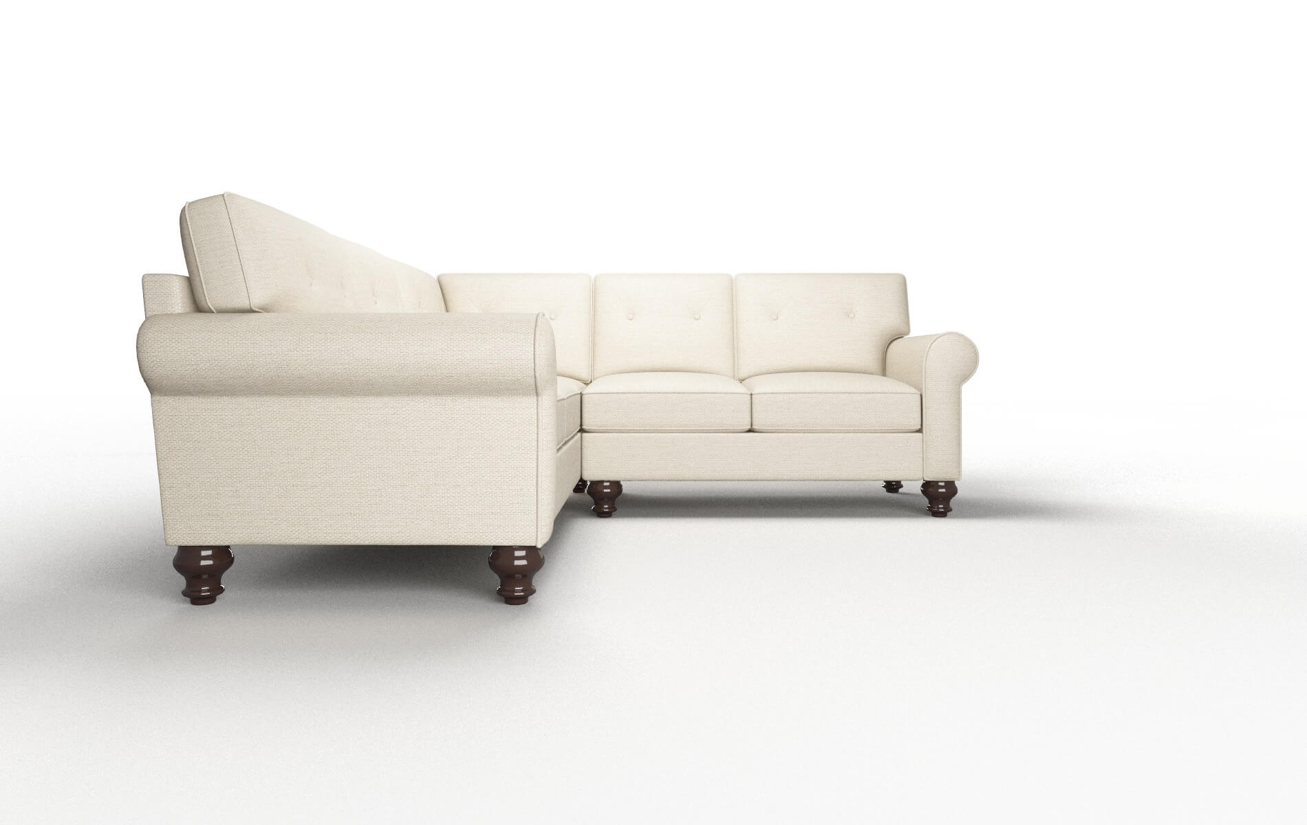 Farah Avenger Beach Sectional espresso legs 2