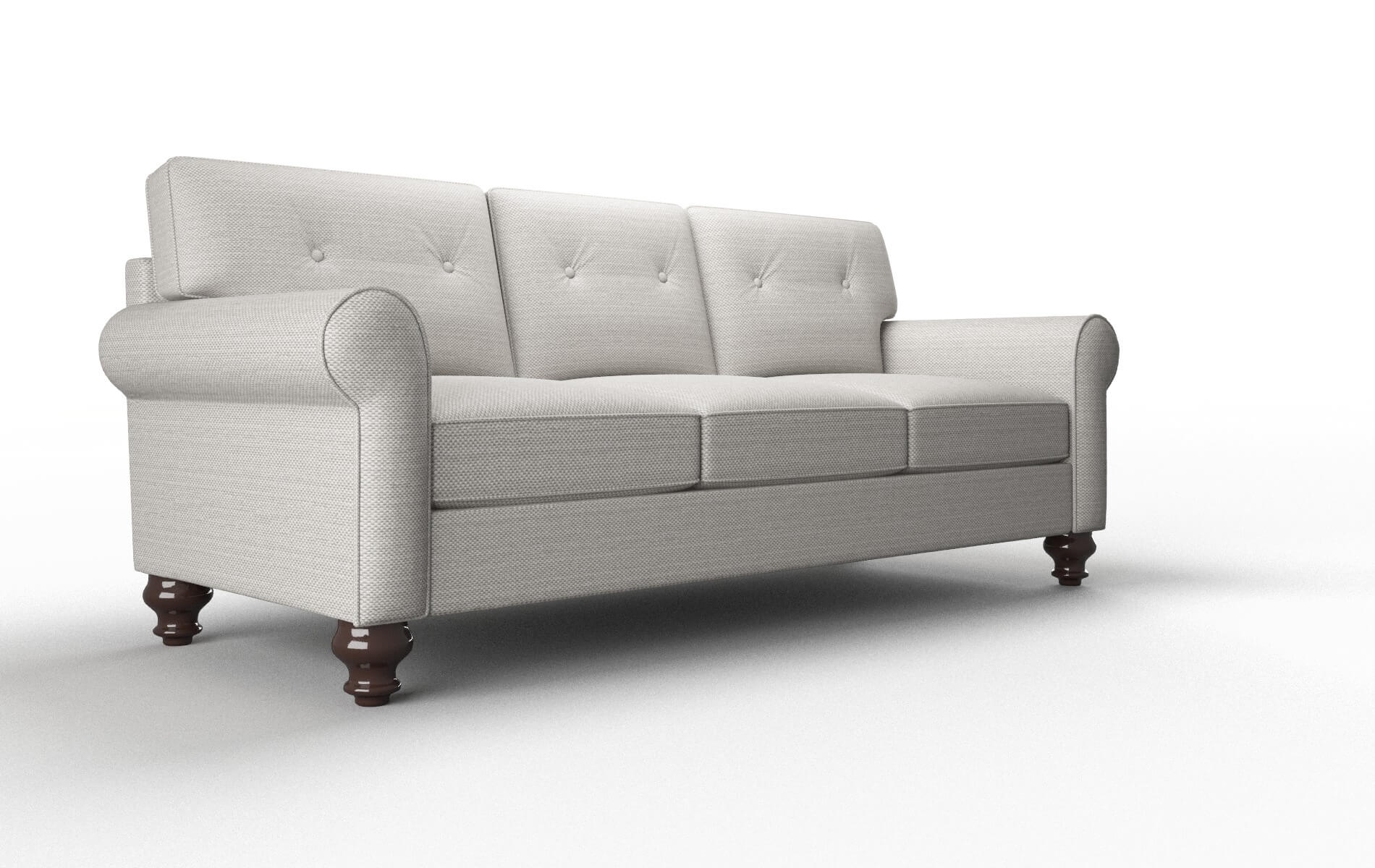Farah Avenger Dolphin Sofa espresso legs 2