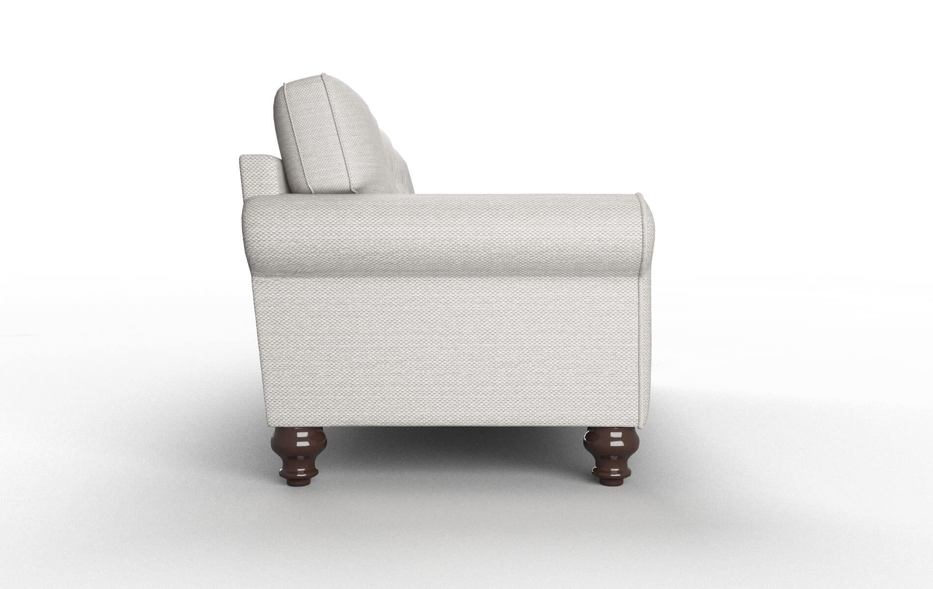Farah Avenger Dolphin Sofa espresso legs 3